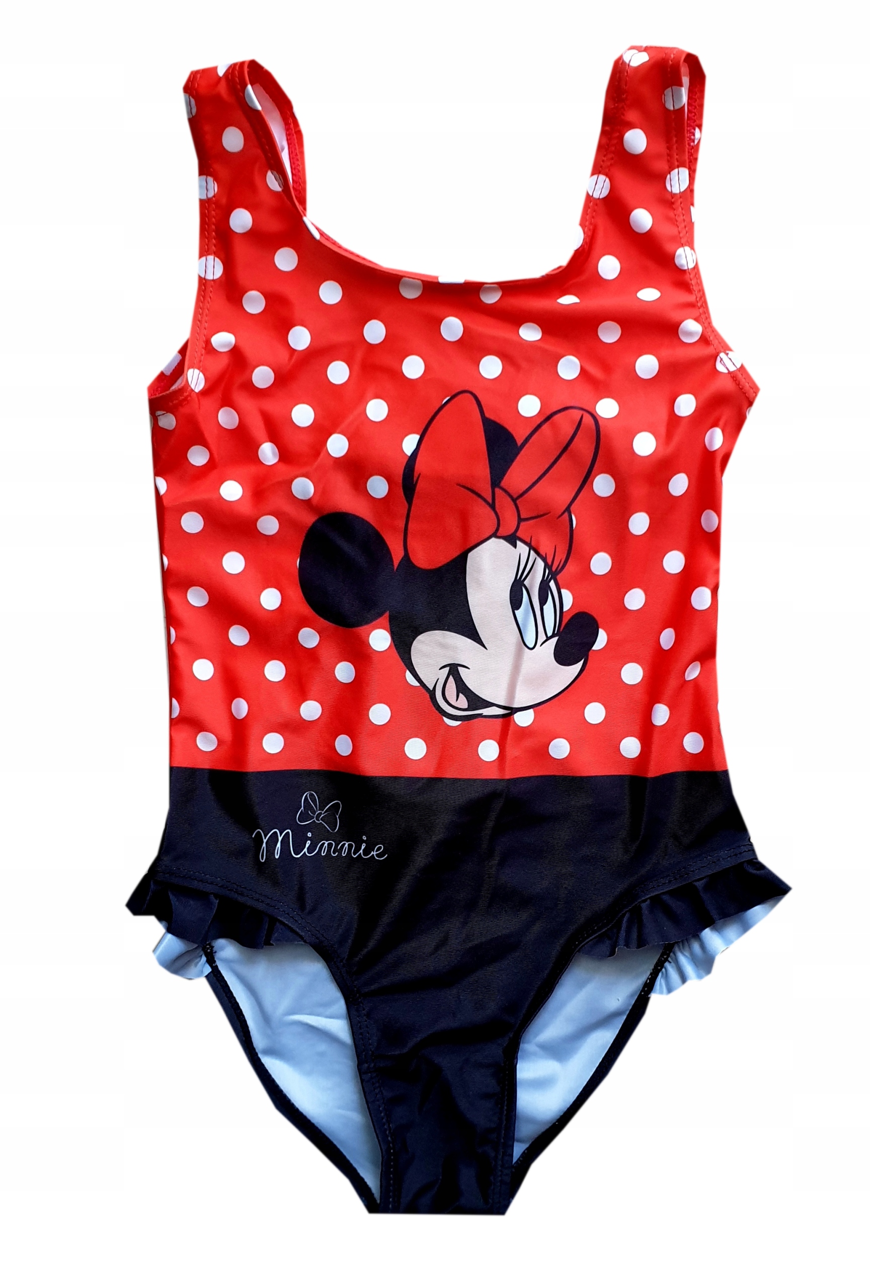 STRÓJ KĄPIELOWY MYSZKA MINNIE DISNEY KOSTIUM BASEN
