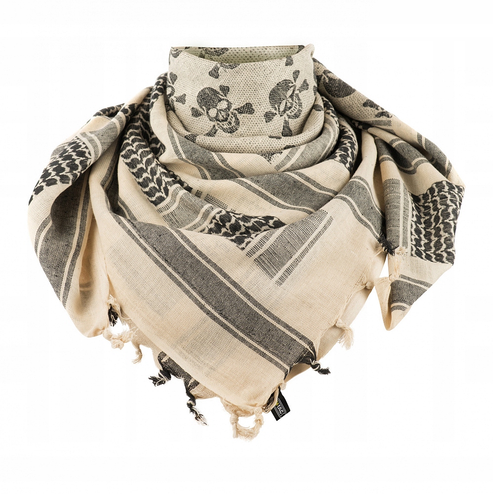 

M-Tac Chusta Shemagh Pirate Skull Coyote/Black