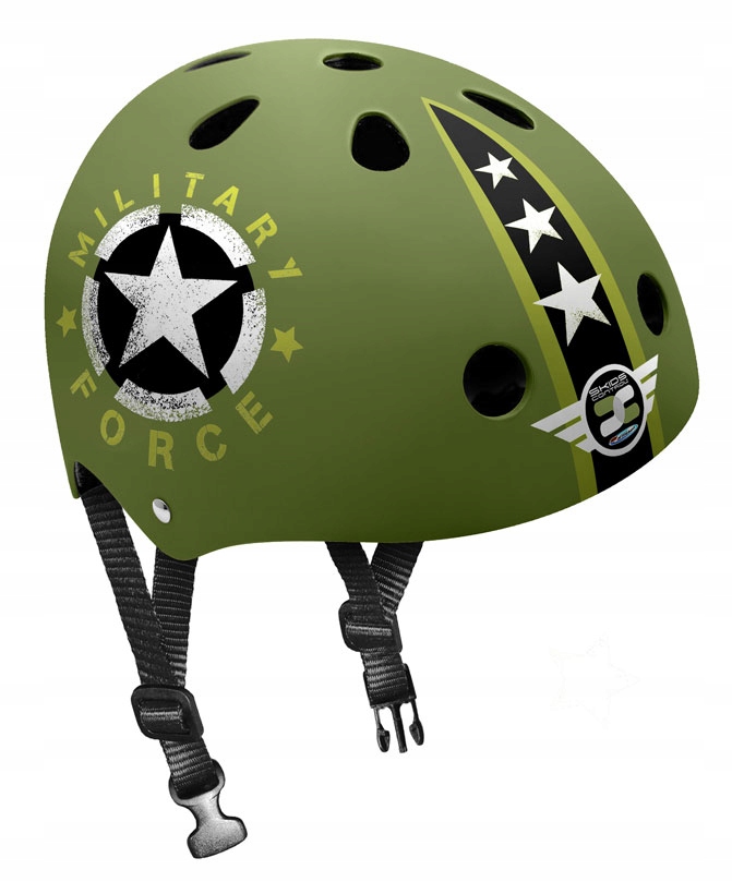 

Kask Skaterski Zielony (military) Stamp 123102