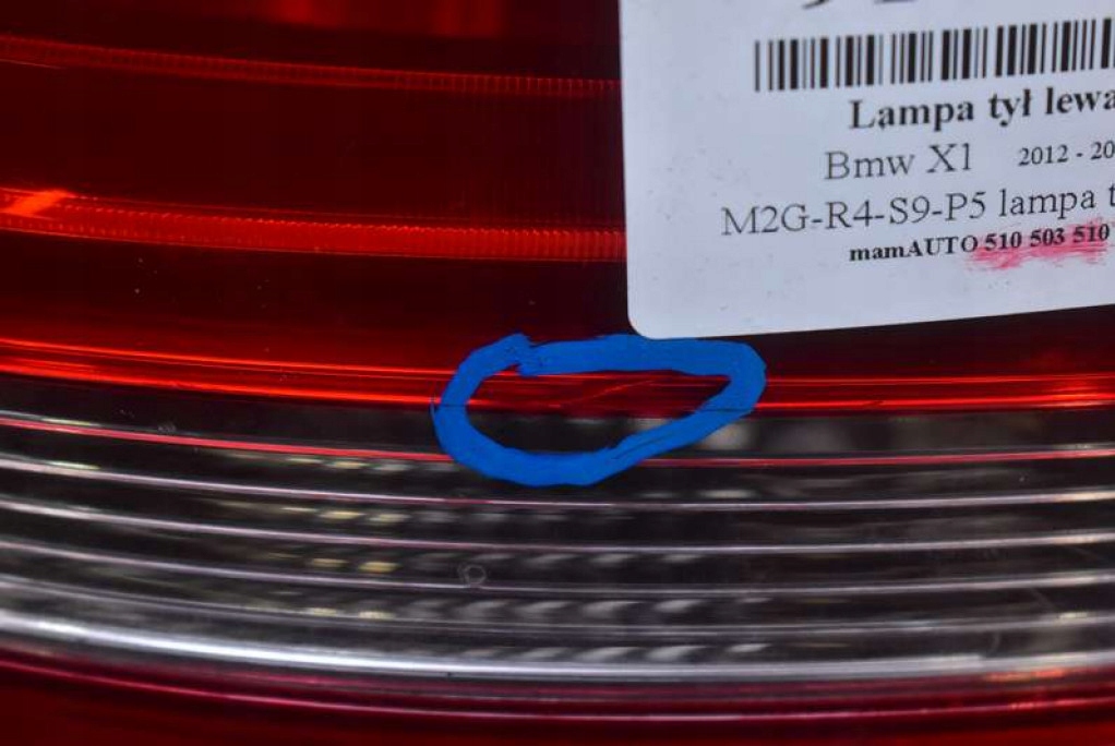 light left rear part rear 2990111 BMW X1 E84 LIFT 12-15