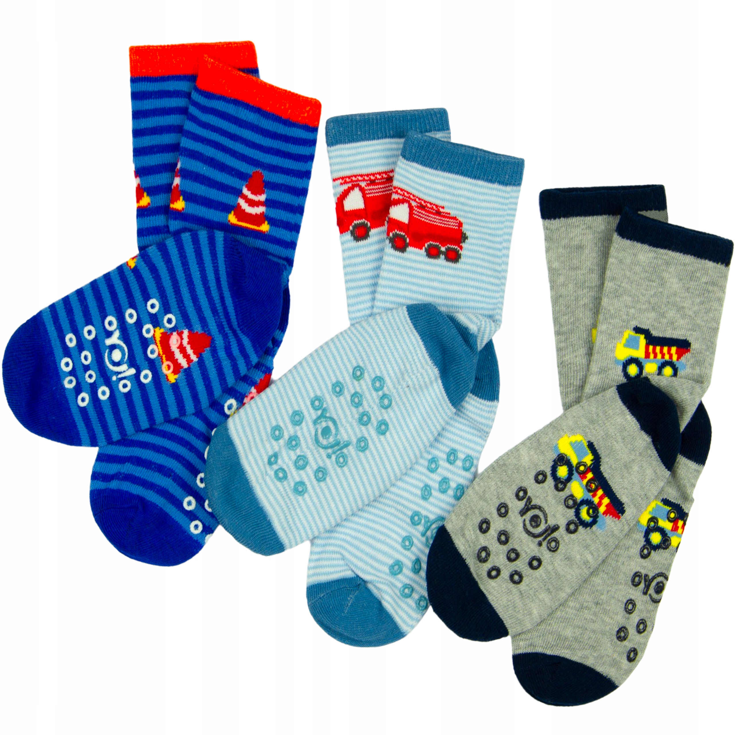 

3-PAK Skarpetki Antypoślizgowe z Abs 23-26 dziecko