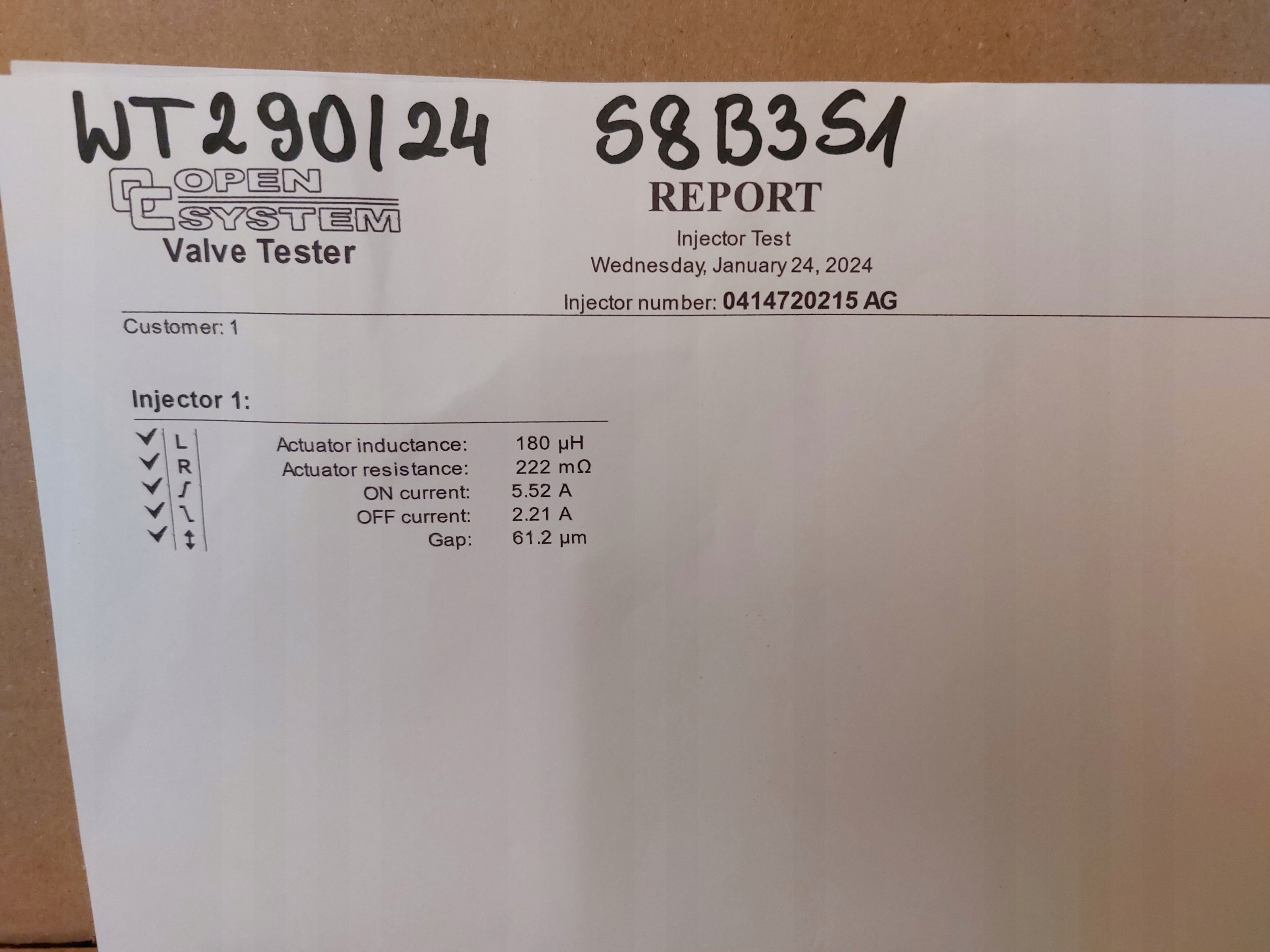 Pumpedüse VW 1.9TDI BOSCH 0414720215AG