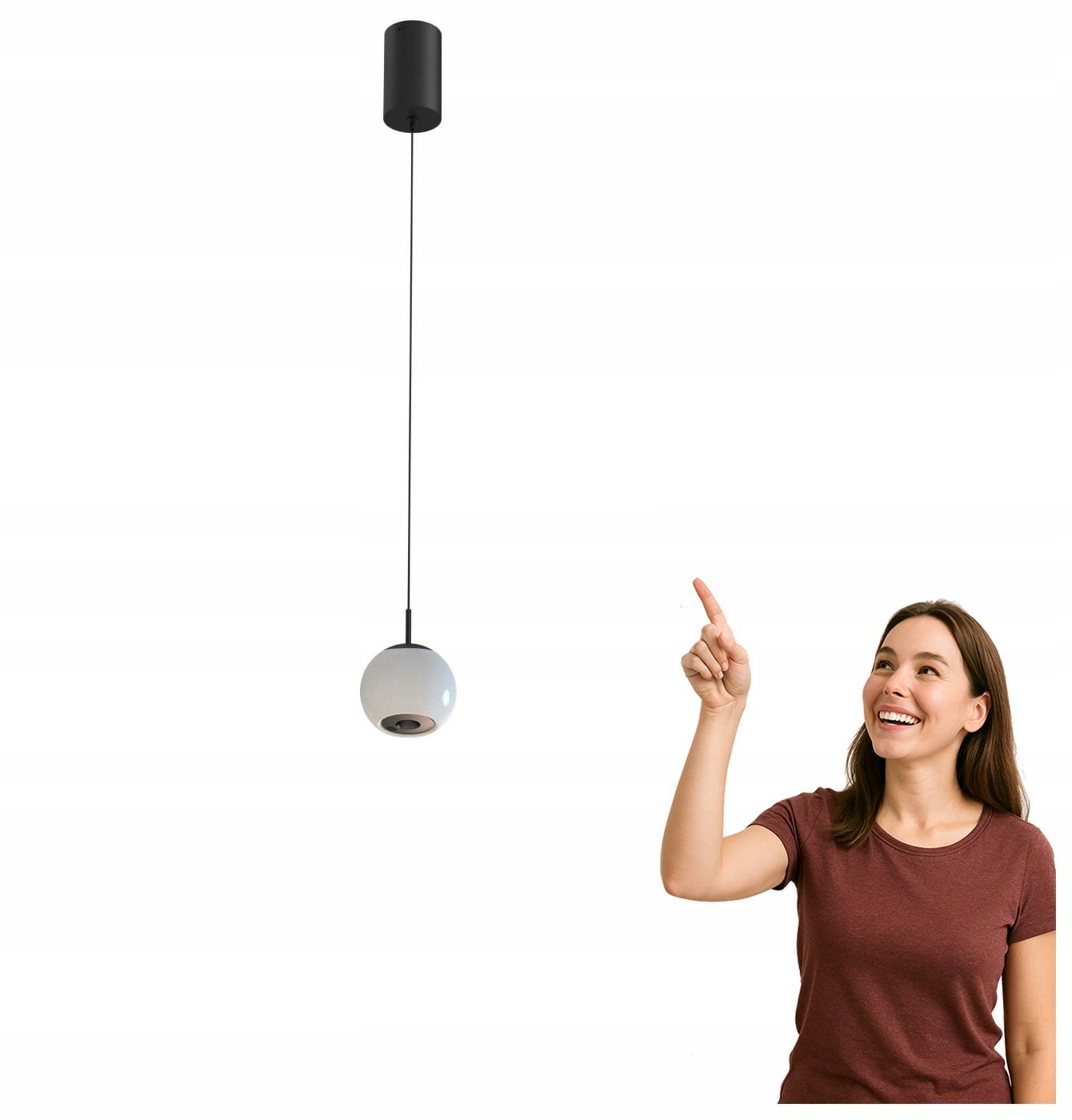 Led závesná lampa 10W Iliso PL0148 Yaskr