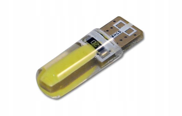 

Żarówka Led Cob 360 postojowa W5W T10 biała zimna