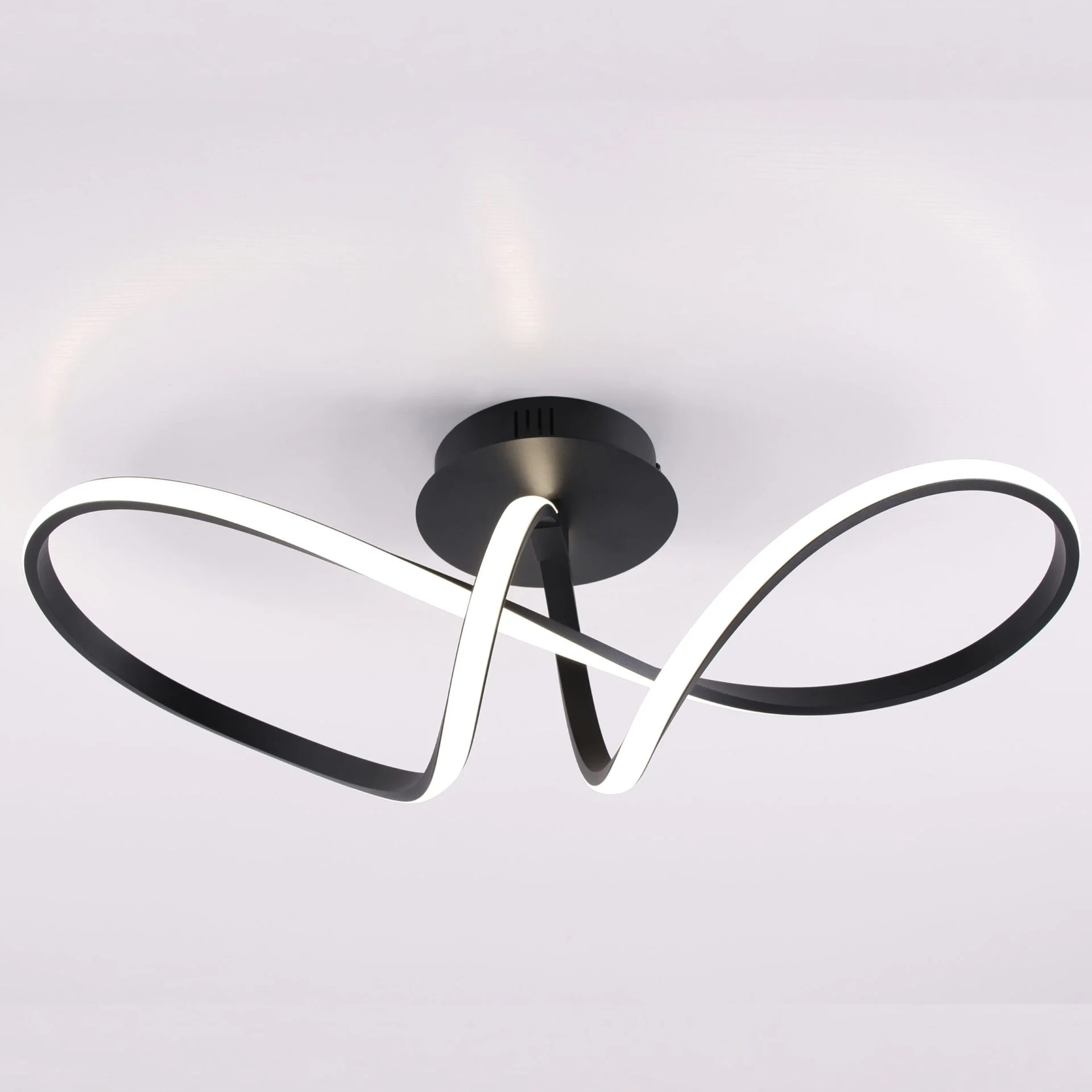 Lampa Sufitowa Wisząca Żyrandol Led Ring Wstęga Nowoczesny 33W 4000K