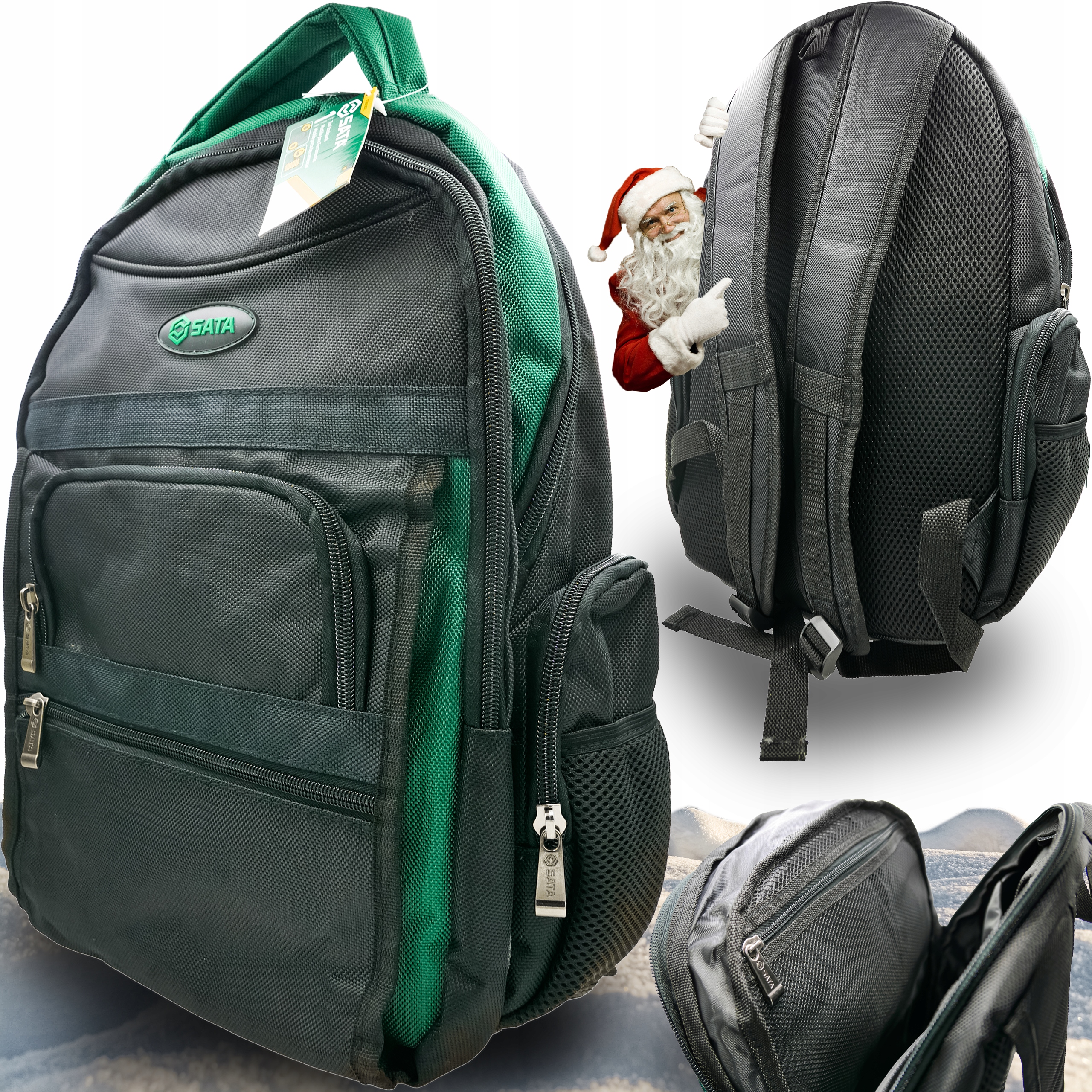 SATA WYTRZYMAŁY PLECAK NARZĘDZIOWY 18'' 2 KOMORY