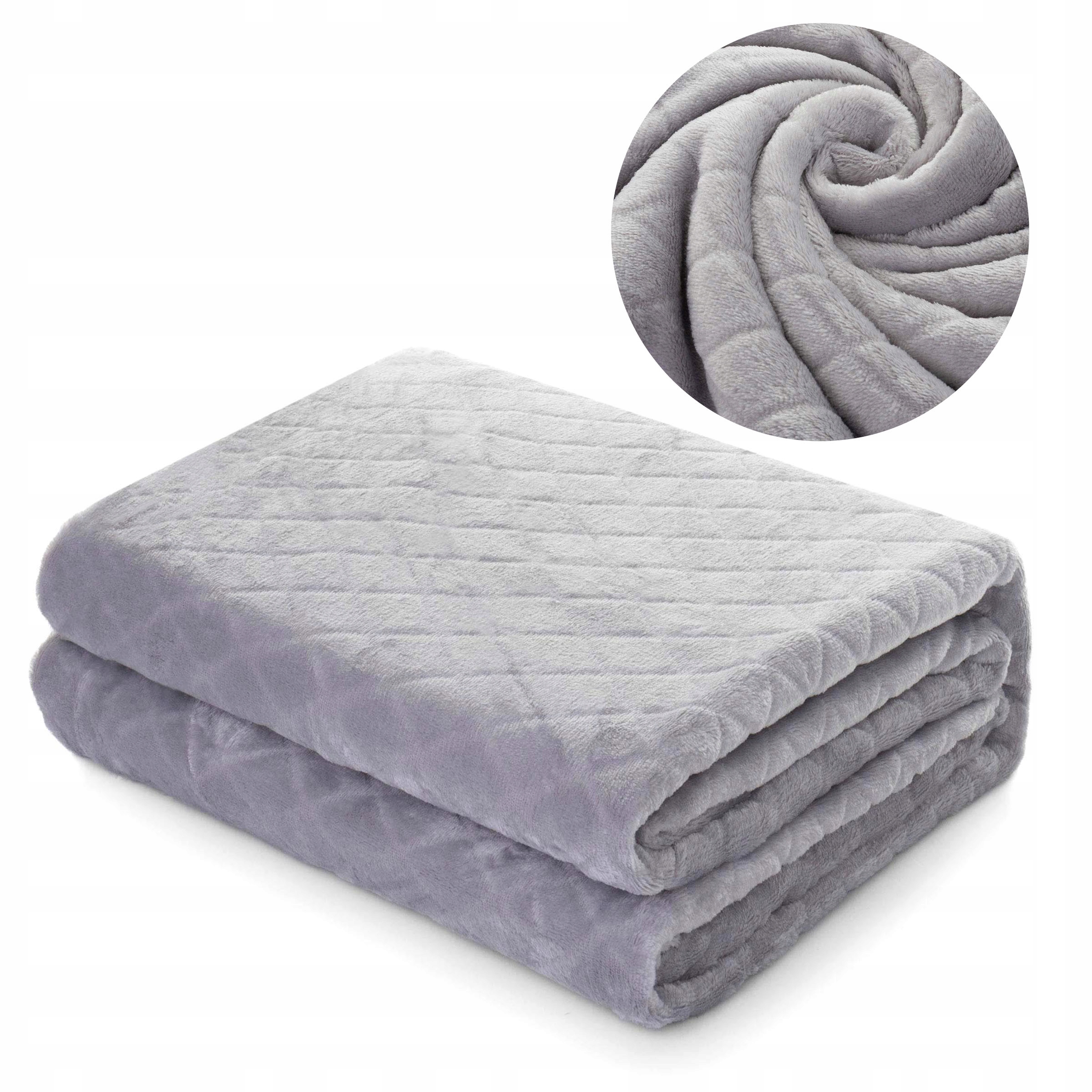 

Koc 200x220 z Mikrofibry Narzuta na łóżko ciepły