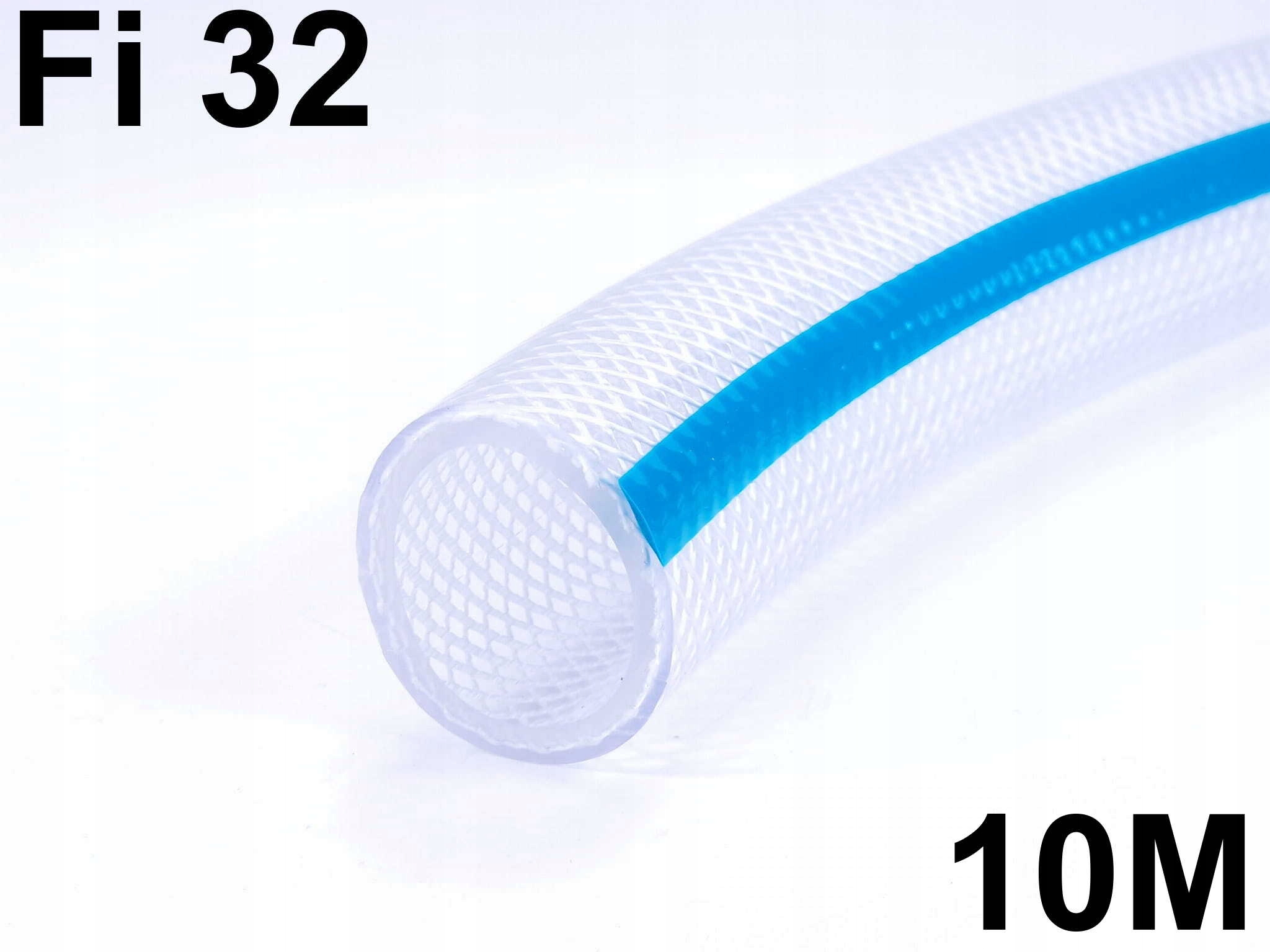 Wąż techniczny zbrojony 32MM Pcv przewód 20bar 10m