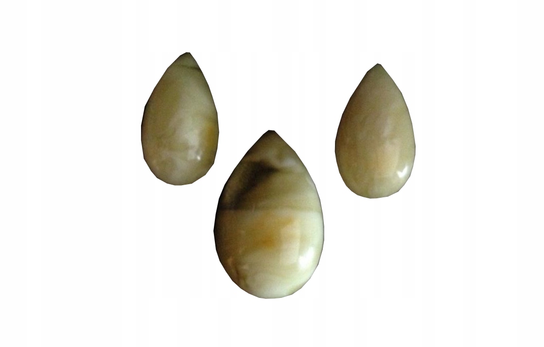 Medový jantar 3ks na komplet