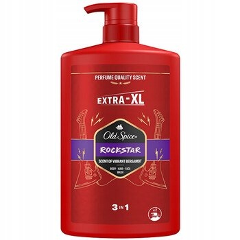 Old Spice Rockstar Body, Hair, Face Wash Sprchový gel 3v1 1000 ml