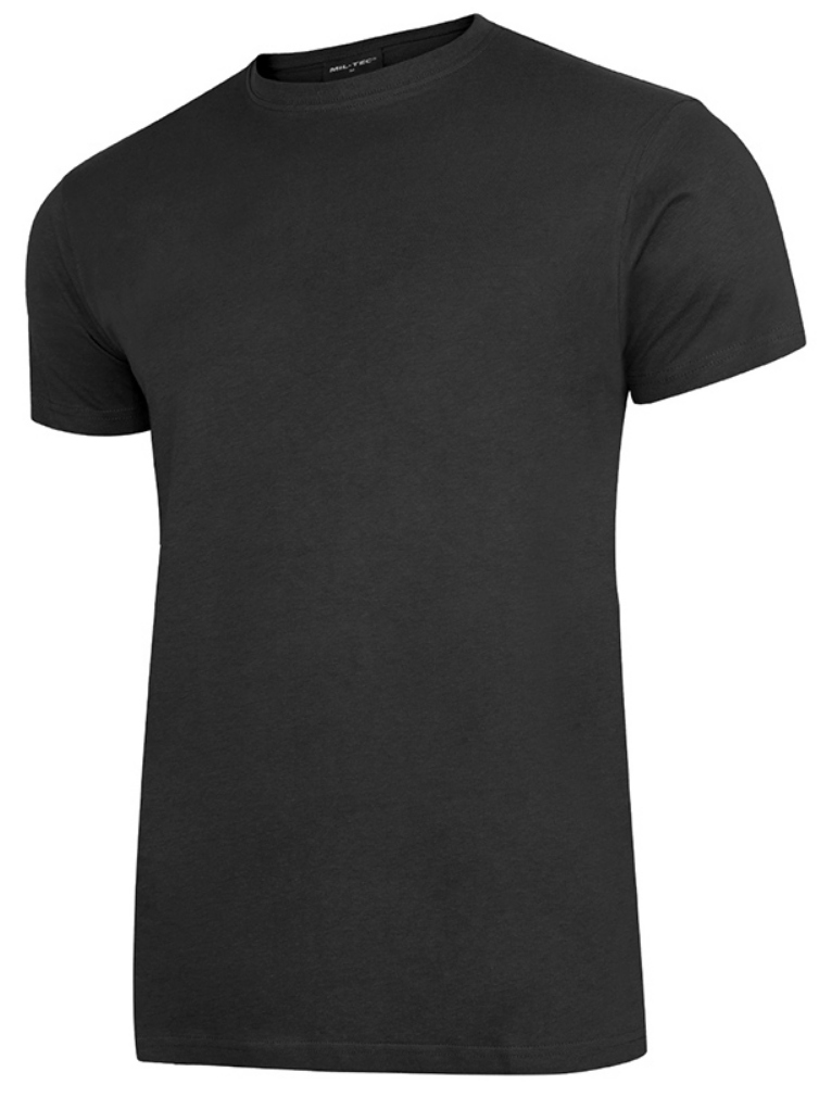 Koszulka męska wojskowa T-Shirt pod mundur Mil-Tec bawełniana Black XL