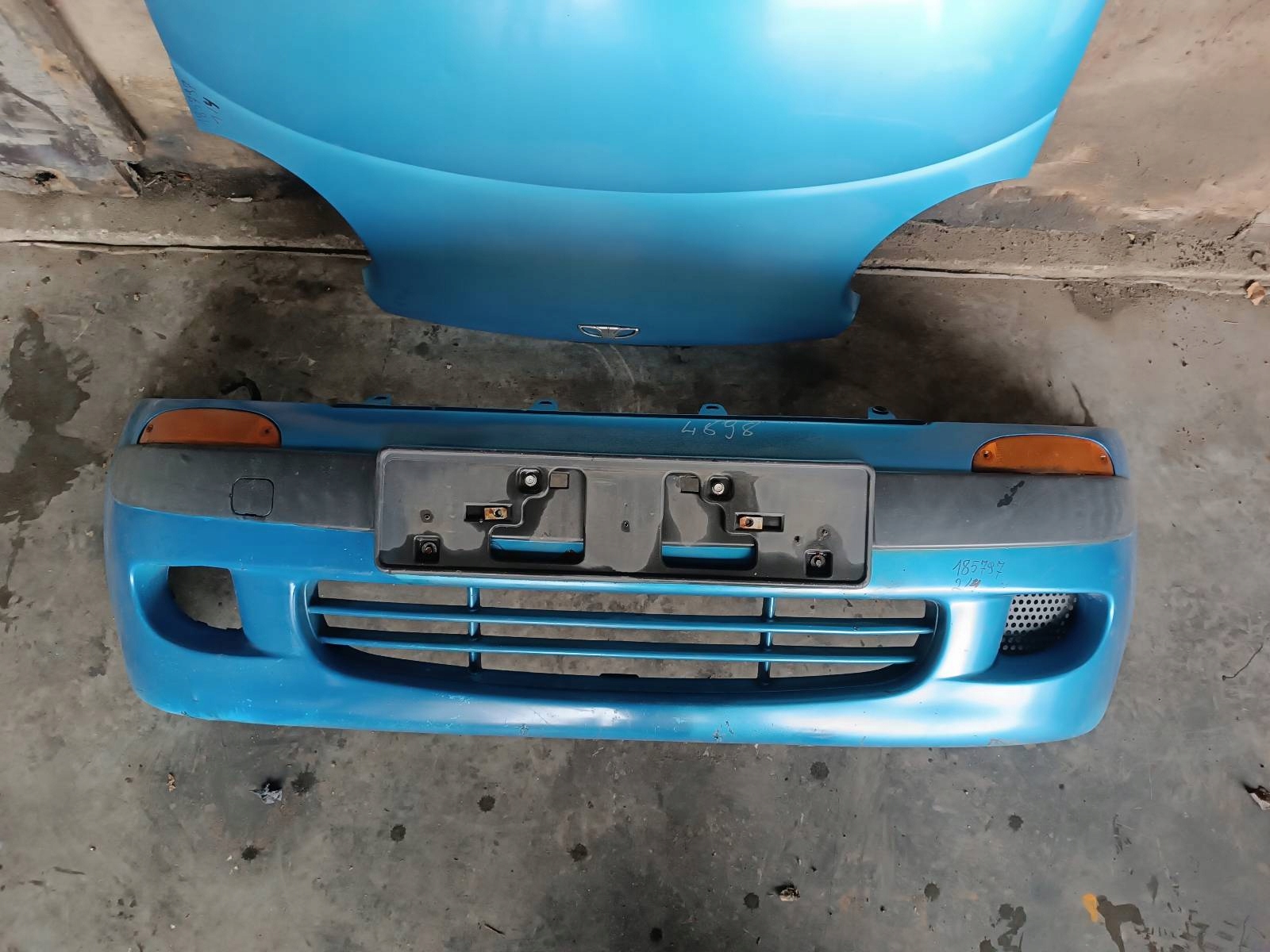 kompletní předek kapota nárazník blatník DAEWOO MATIZ a