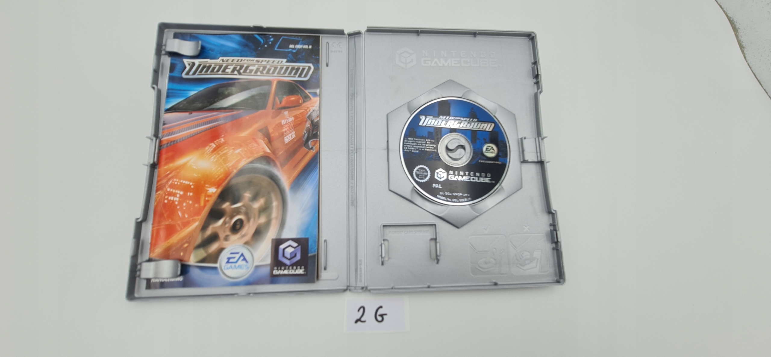 NINTENDO GAMECUBE NEED FOR SPEED UNDERGROUND Producent Nintendo