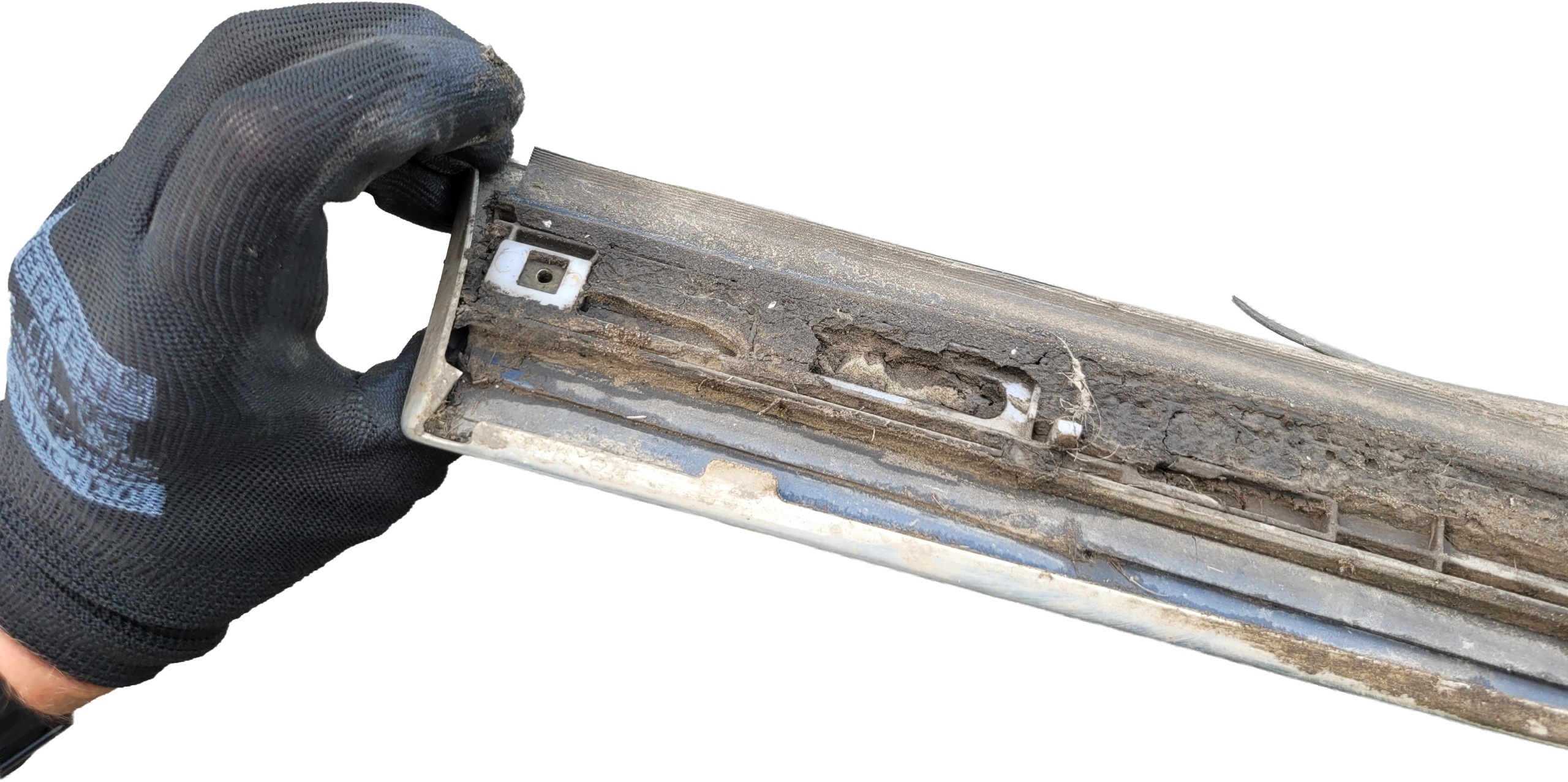 AUDI A6 C6 LIFT ALLROAD moulding door lower front front right chrome-plated