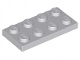 

10 szt Light Bluish Gray Plate 2 x 4 3020 Lego