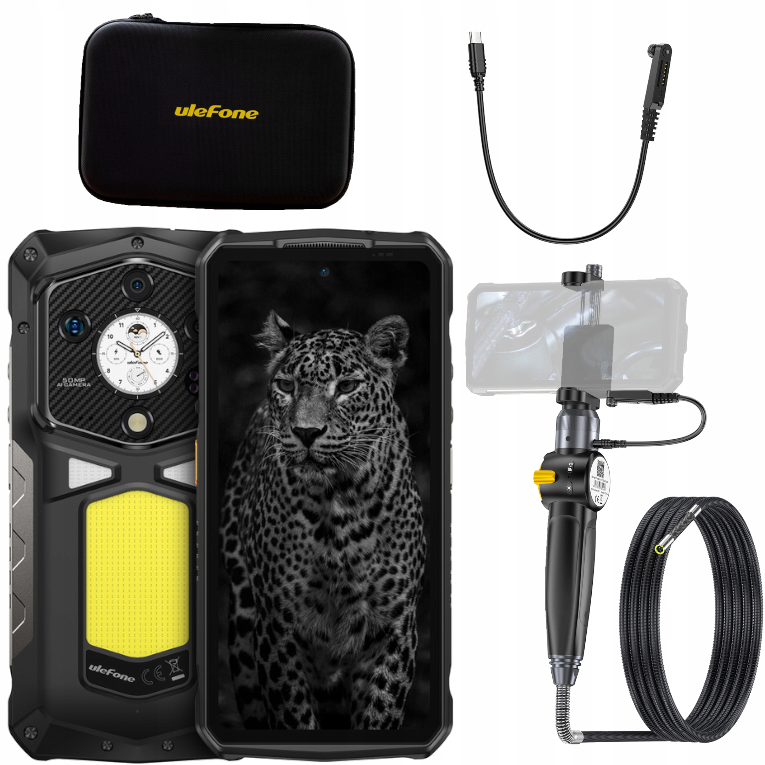 Ulefone Armor 29 Ultra 5G 16GB/1TB 21200 Mah Android 15 Endoskop EC03