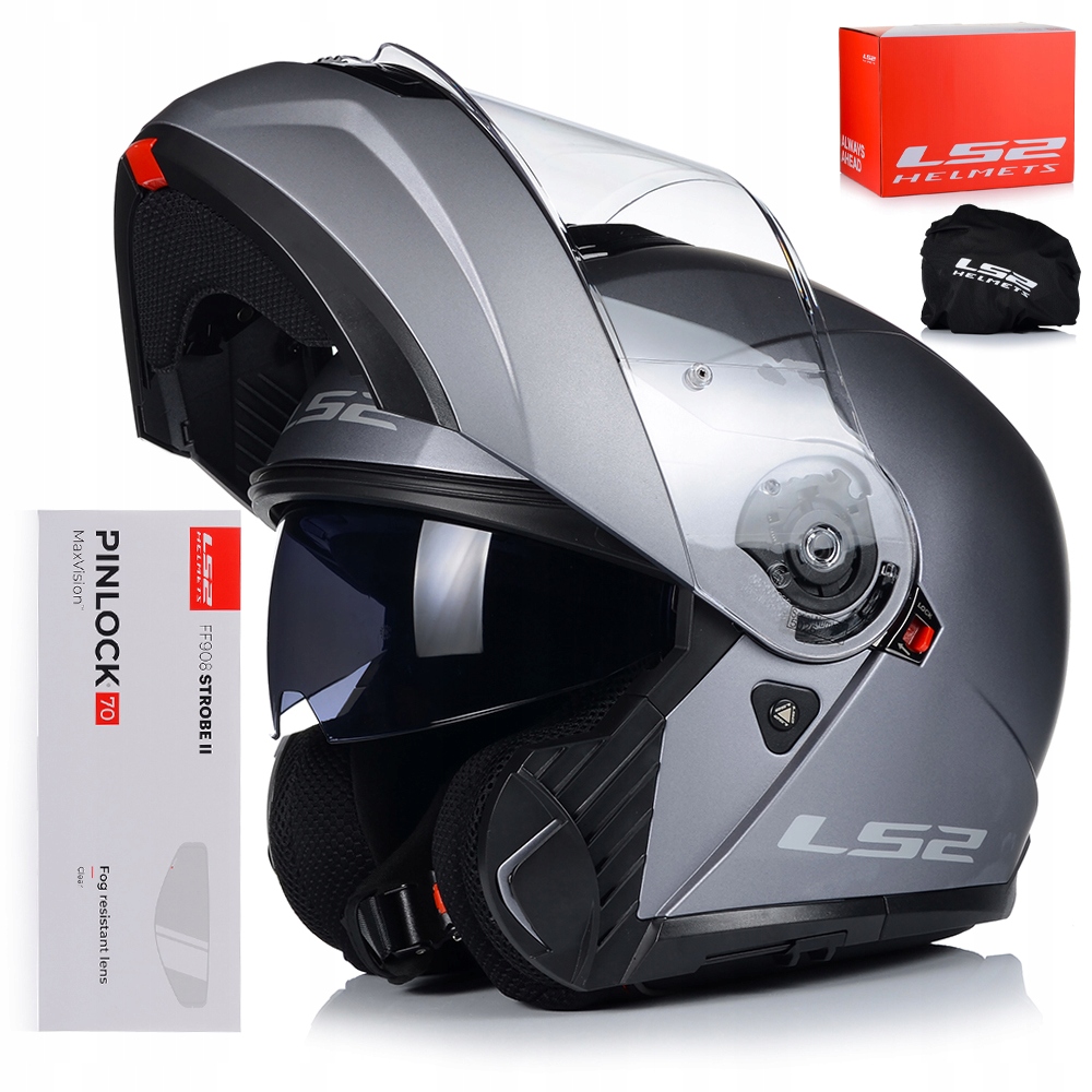 Motocyklová Prilba LS2 FF908 Strobe II Čeľusťová Pinlock 70 Blenda