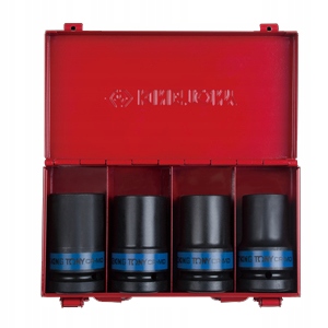 ZESTAW NASADEK UDAROWYCH 1 4cz. DŁUGIE 6-kąt. 27 -