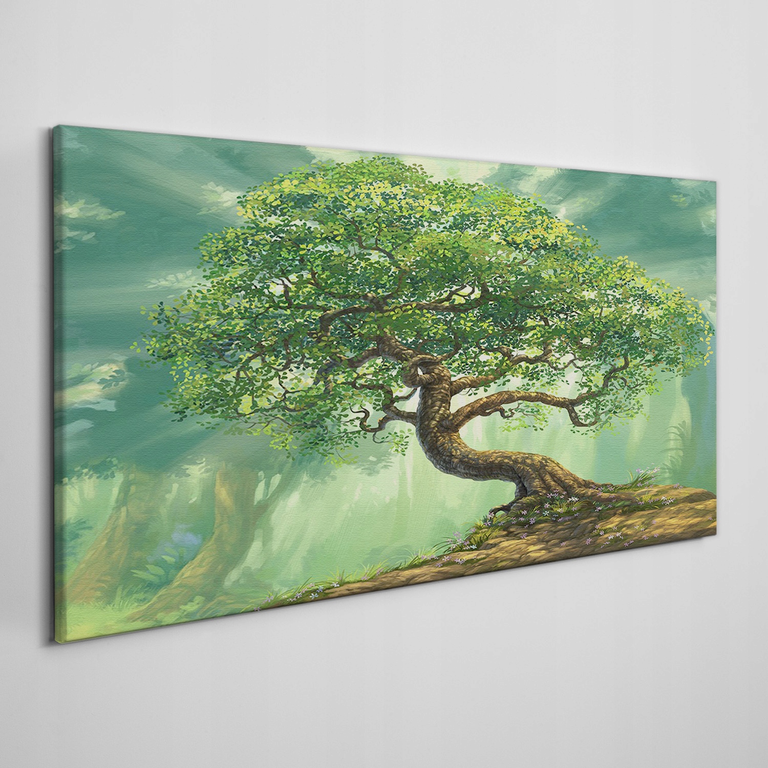 

Obraz na płótnie Fantasy liście przyroda 100x50 cm