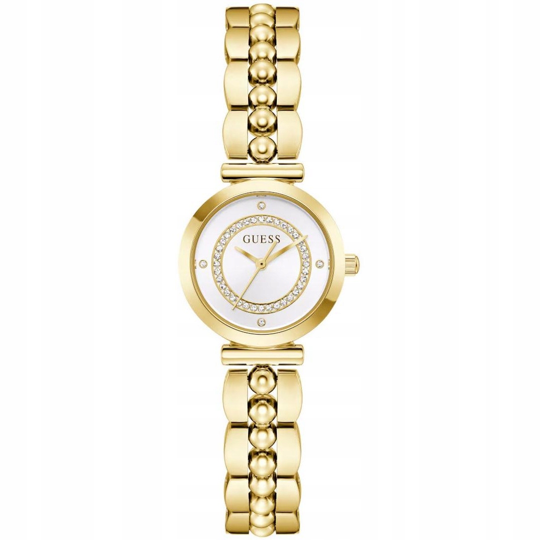 Dámské hodinky Guess GW0994L2 Zirkony zlaté