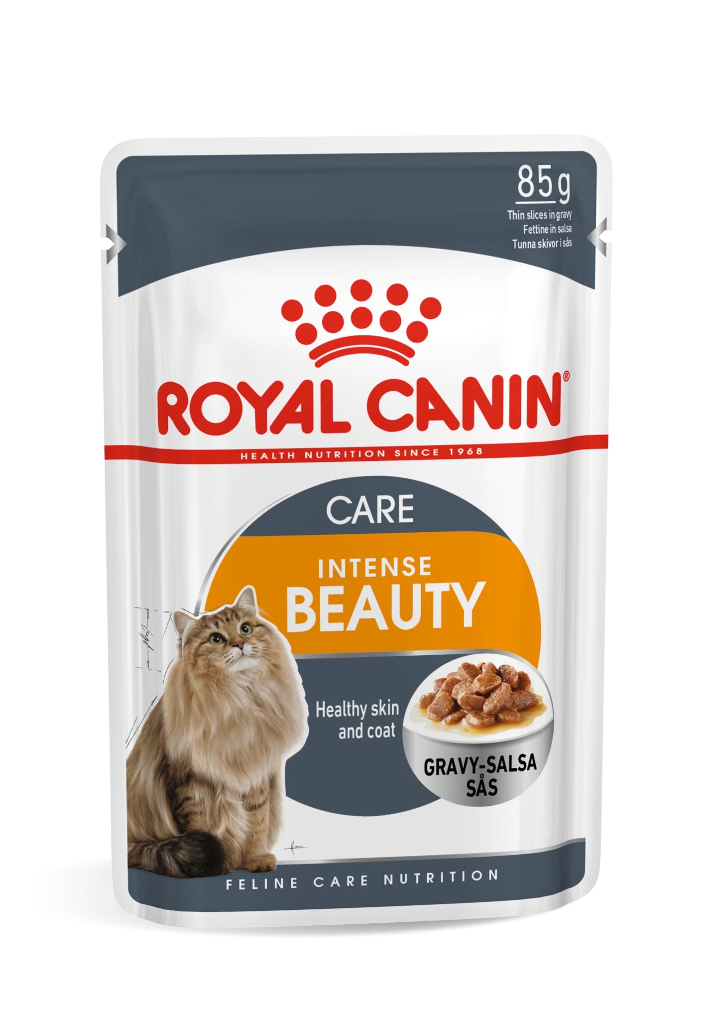 Levně Royal Canin Royal Canin Intense Beauty Gravy 12x85g