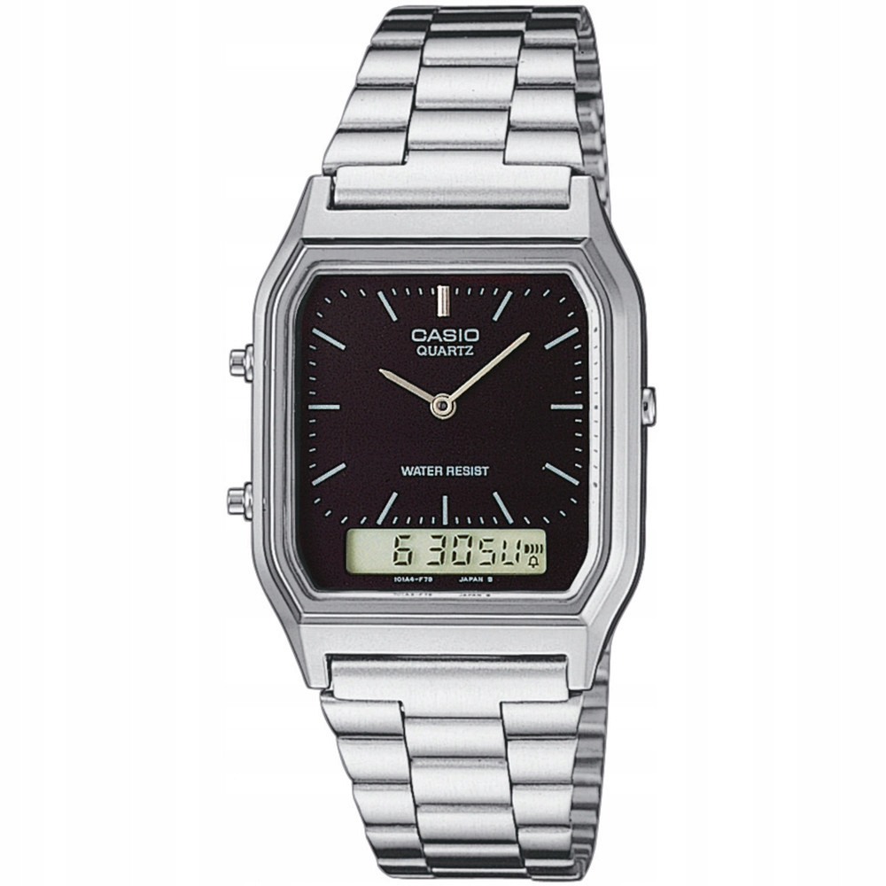 Hodinky Casio Vintage AQ-230A-1DMQYES stříbrné