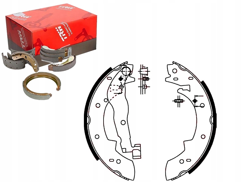 GS6251 - ГАЛЬМІВНІ КОЛОДКИ SUZUKI SAMURAI 1.3 / 1.9 D 11.88-12