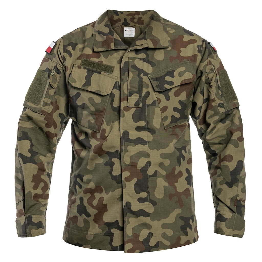 Mikina mikina maskáč MaxPro-Tech Wz 2019 Rip-Stop vz.93 Pl Woodland S