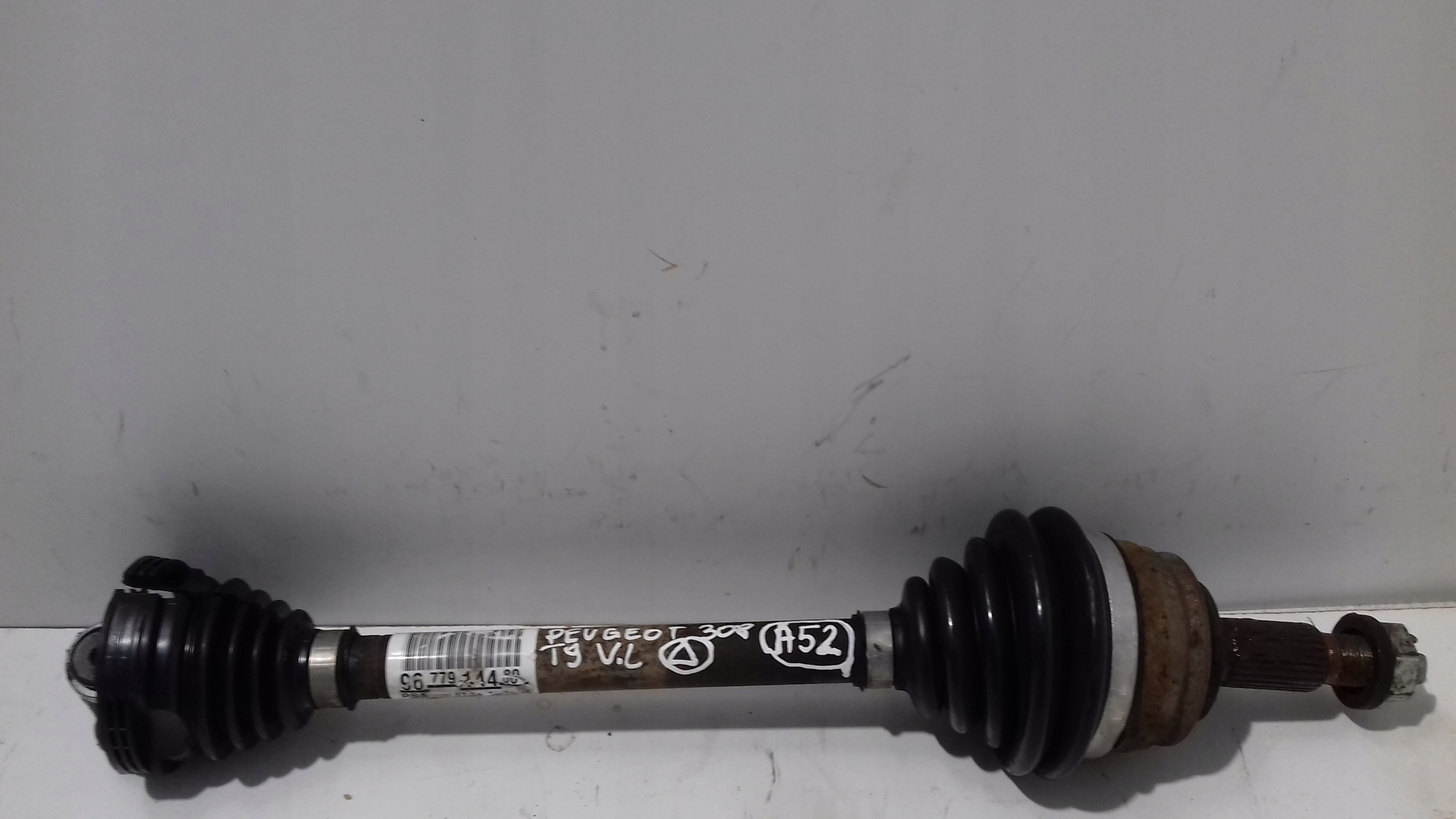 PEUGEOT 308 T9 semi-axis left front 9677914480
