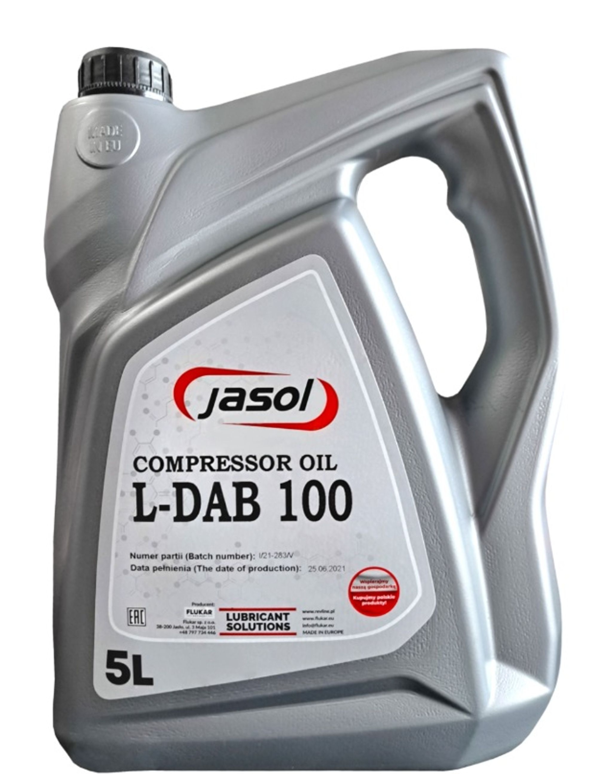 JASOL COMPRESOR OIL L-DAA 100 5L