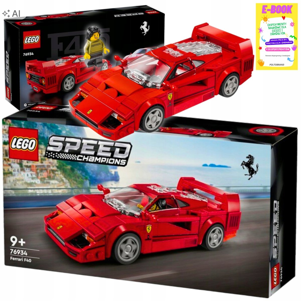 Lego Autko Speed Champions Samochód Ferrari Dla Niego Ebook