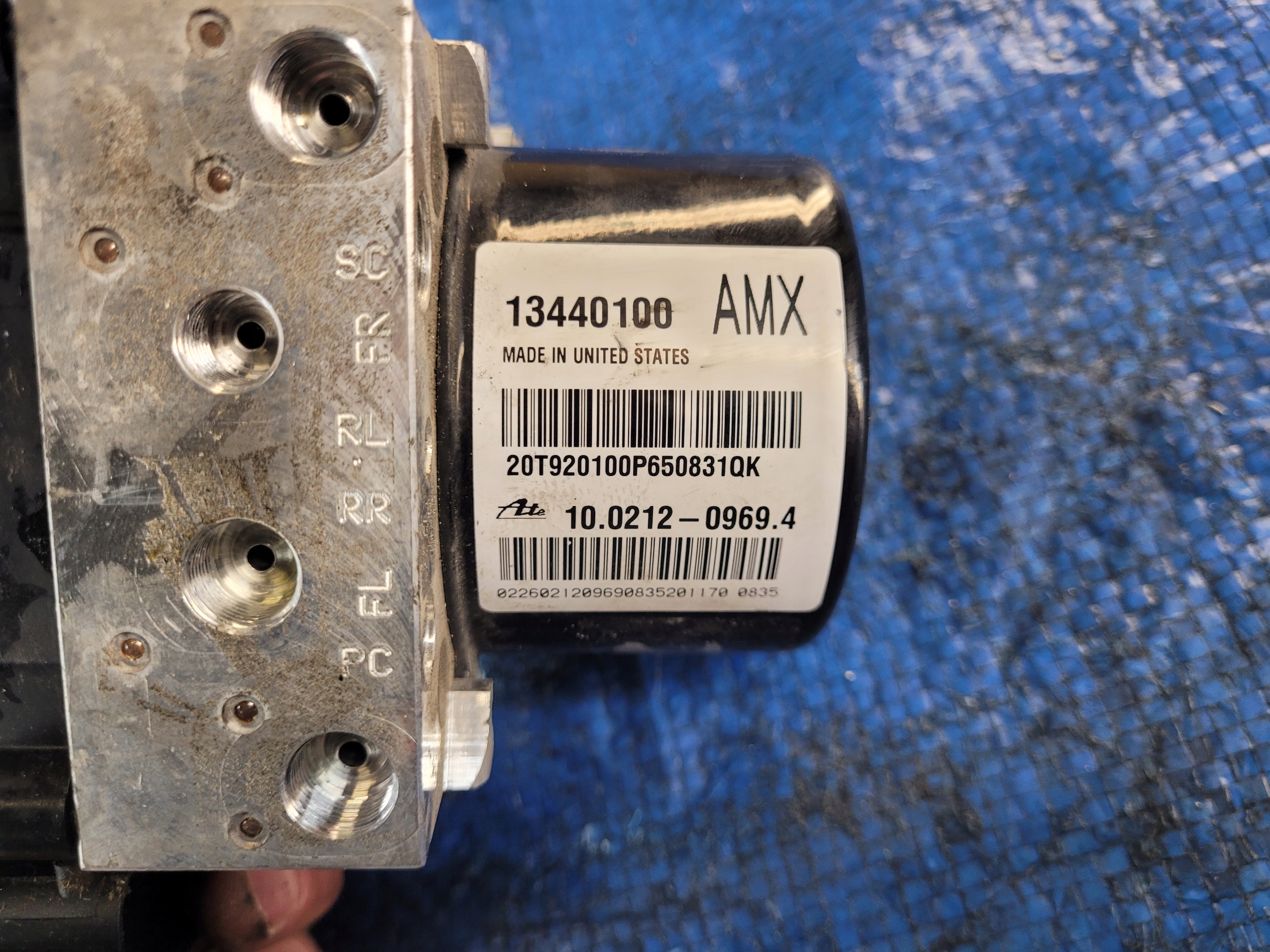 ZAFIRA C Astra J насос ABS 13440100 AMX