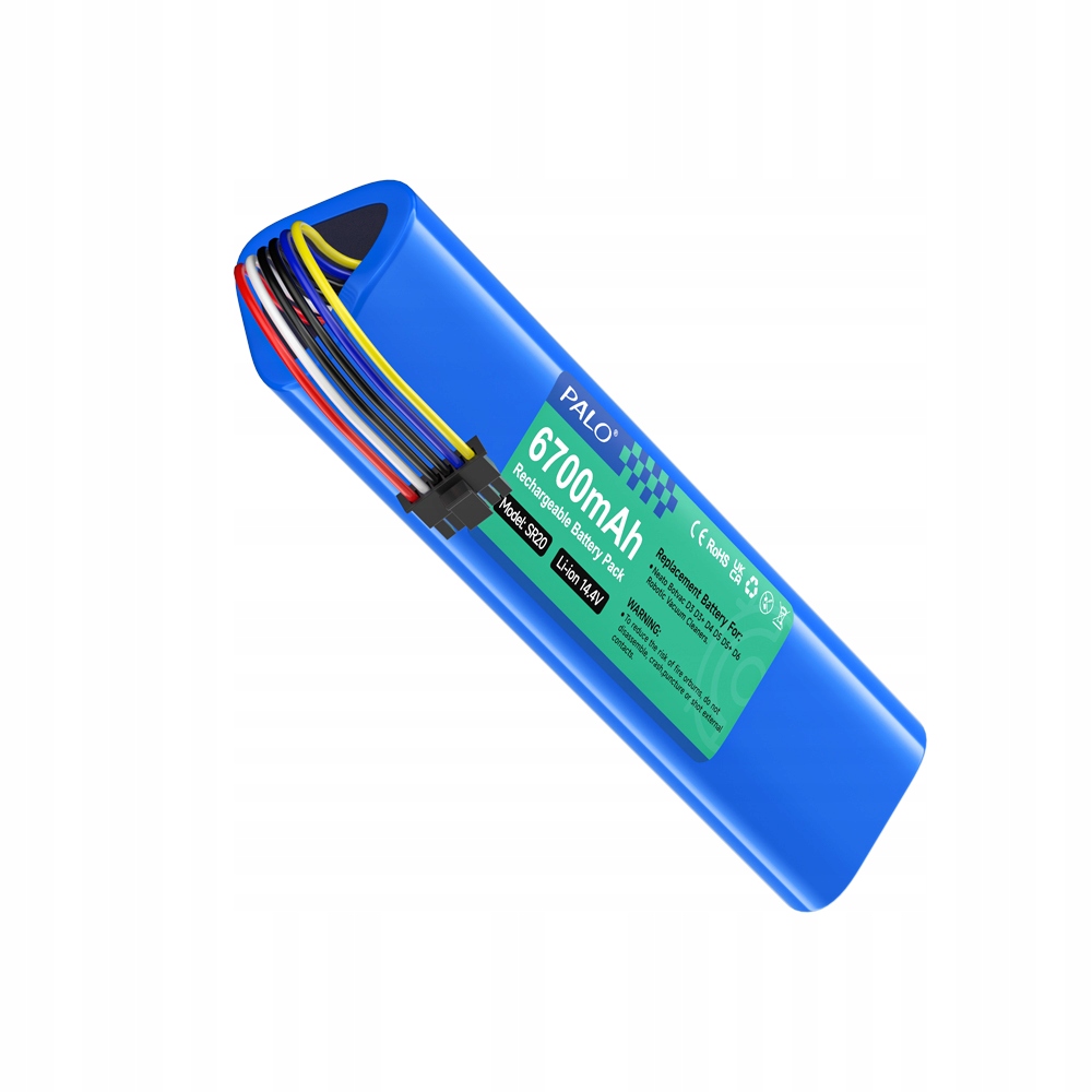 6700mAh 14.4V Baterie pro robotické vysavače Neato Botvac D3, D3+, D4, D5+, D6, D7