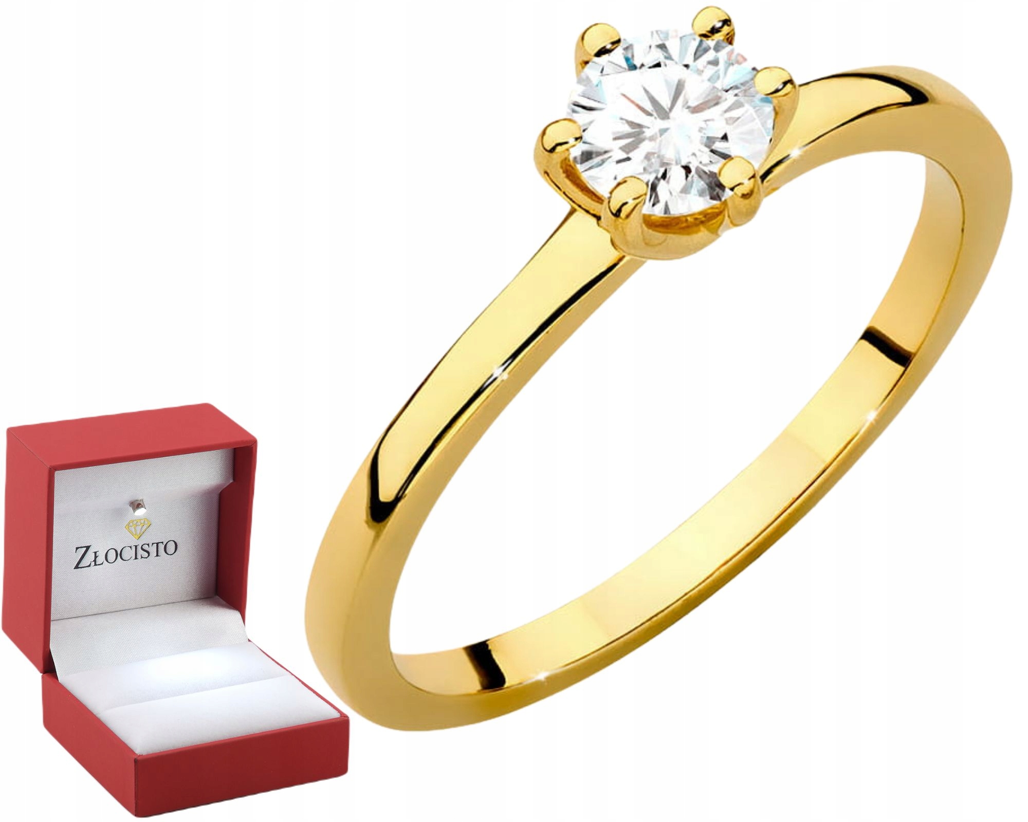 Jemný Prstýnek S Laboratorním Briliantem 585 Gravírování Obchod