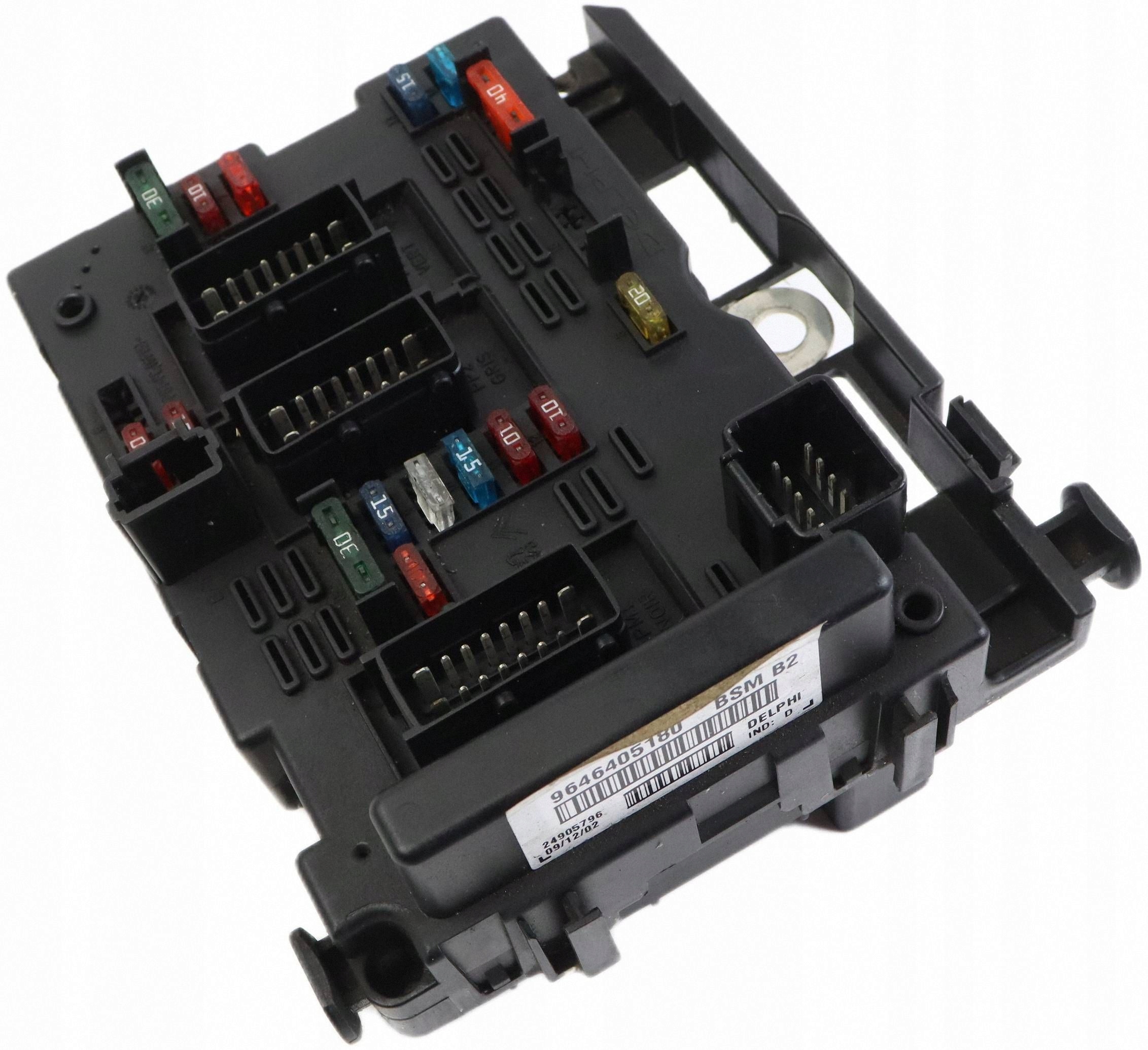 CITROEN PEUGEOT module compartment control unit BSM 9646405180