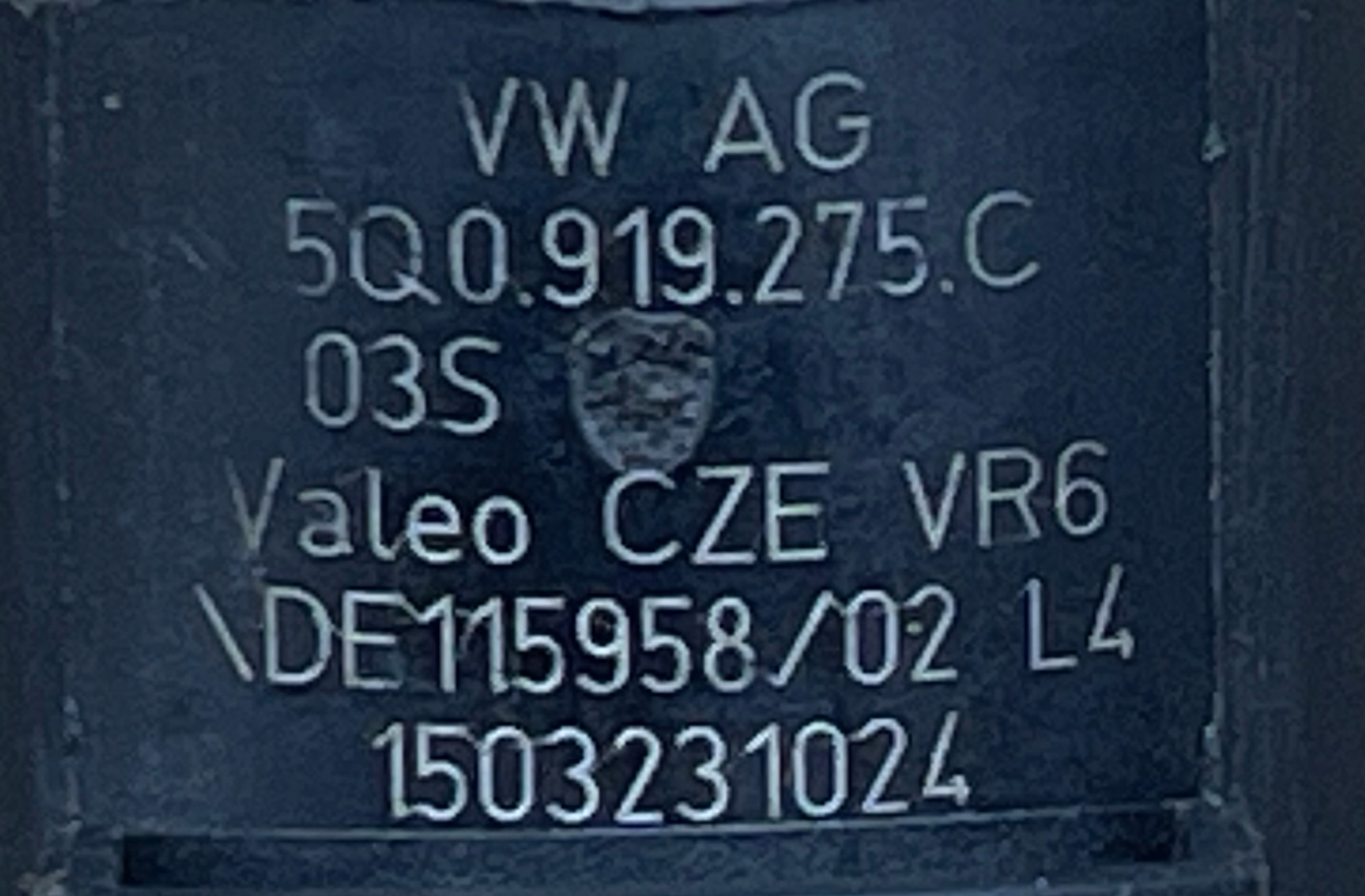 A36 AUDI SKODA VW GOLF VII sensor reversing PDC 5Q0919275C