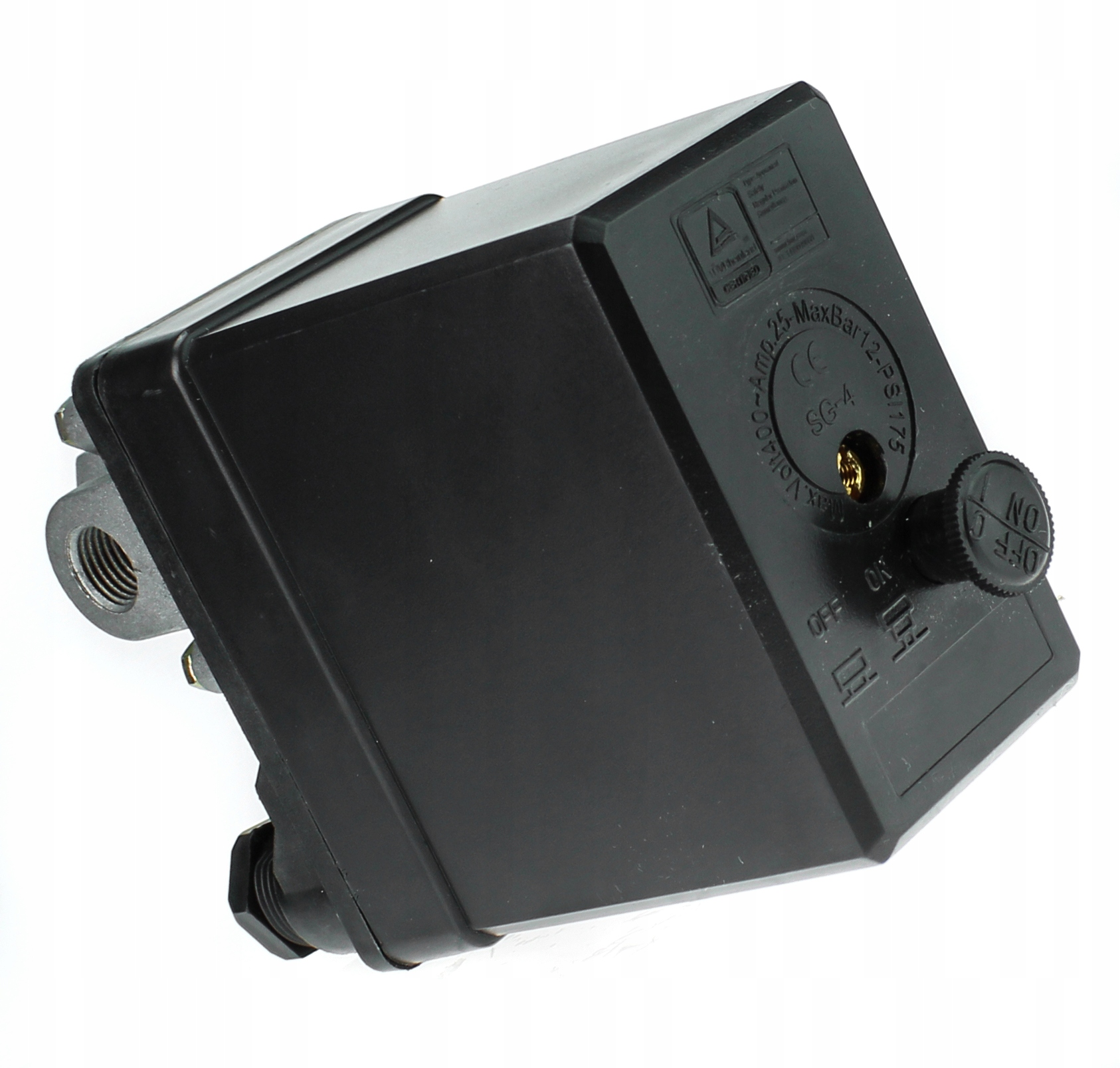 WYŁACZNIK CIŚNIENIOWY 400V PRESOSTAT DO KOMPRESORA 5,5kW Marka TC Technic