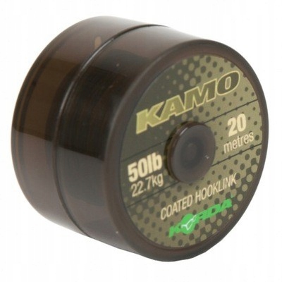 Korda Kamo Coated Hooklink 50lb 20m Plecionka w otulinie