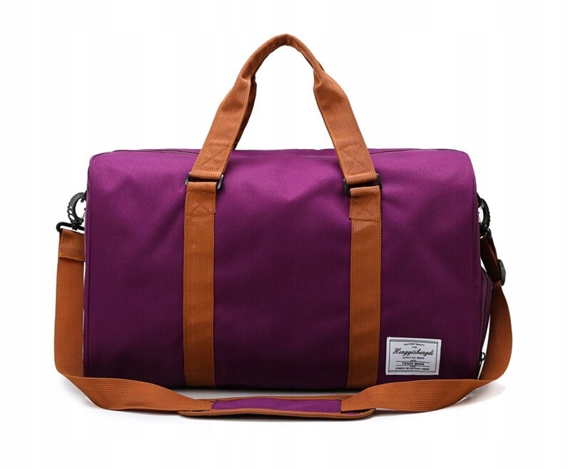 Torba Podróżna Turystyczna Sportowa Fioletowa 29L