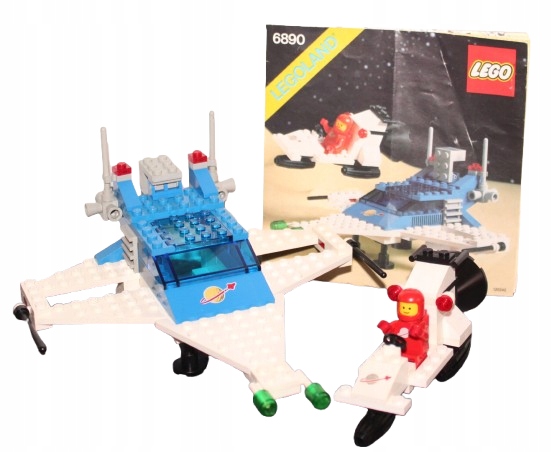 LEGO SPACE CLASSIC 6890-3 INSTRUKCJA ZESTAW Cosmic Cruiser