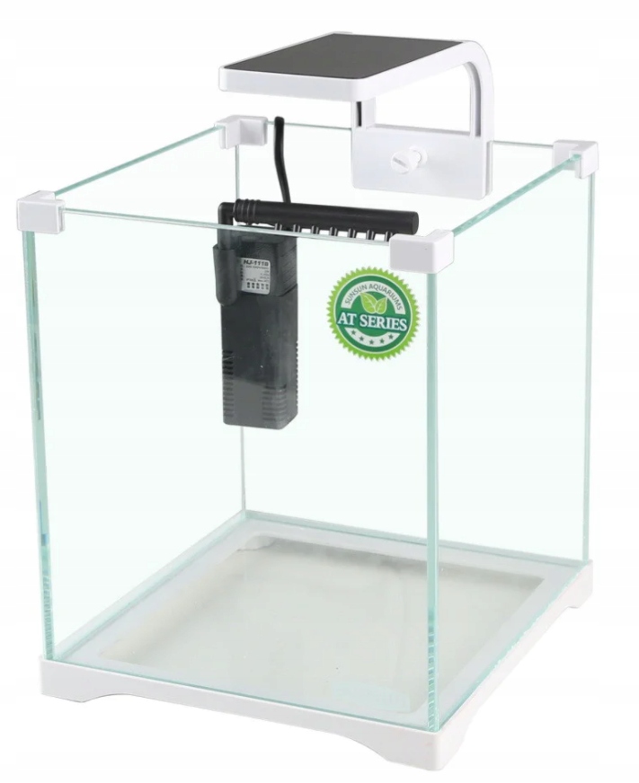 Akvárium s osvětlením a filtrem SunSun ATK-200D