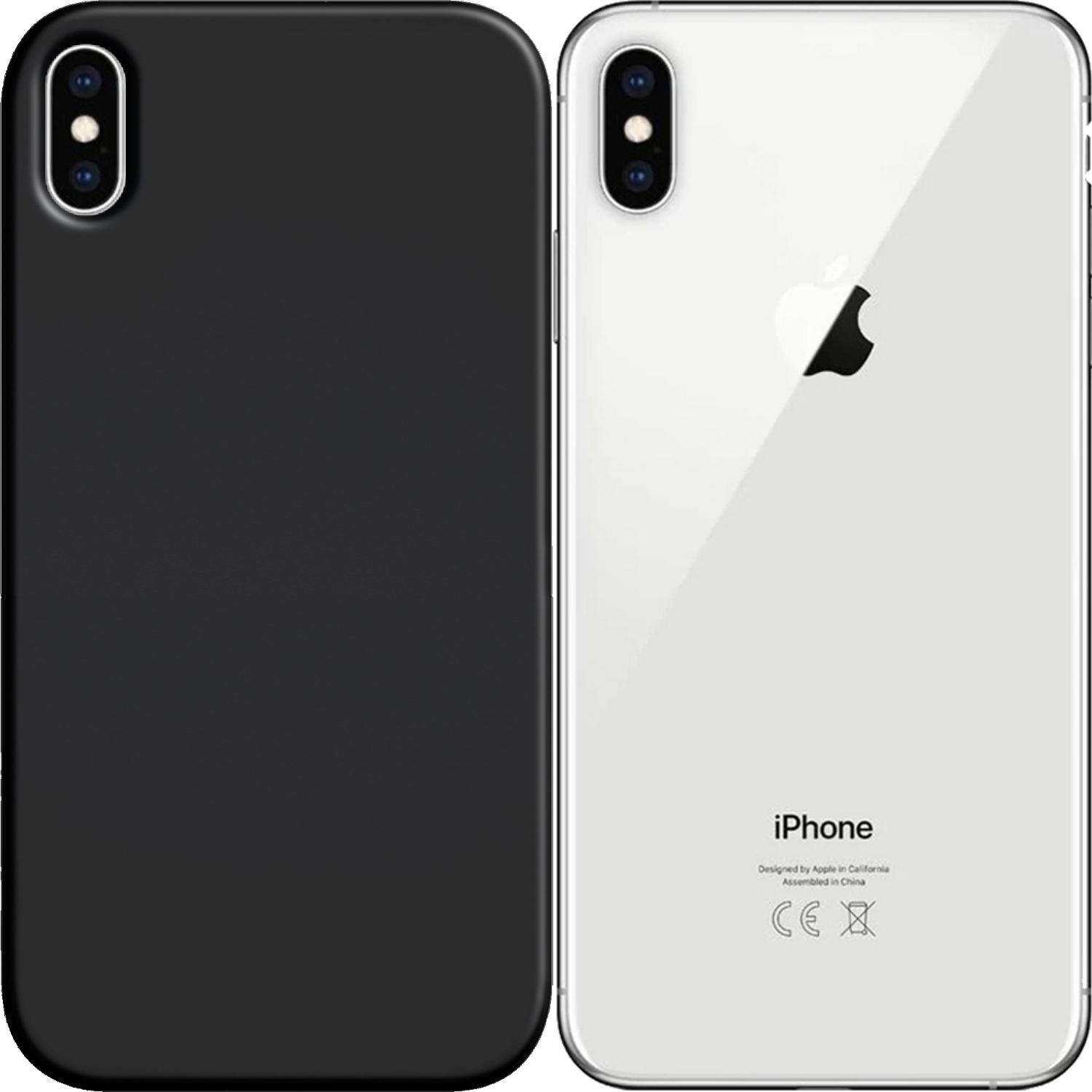 

Etui Do Iphone Xs Max Czarne Matowe Slim Case