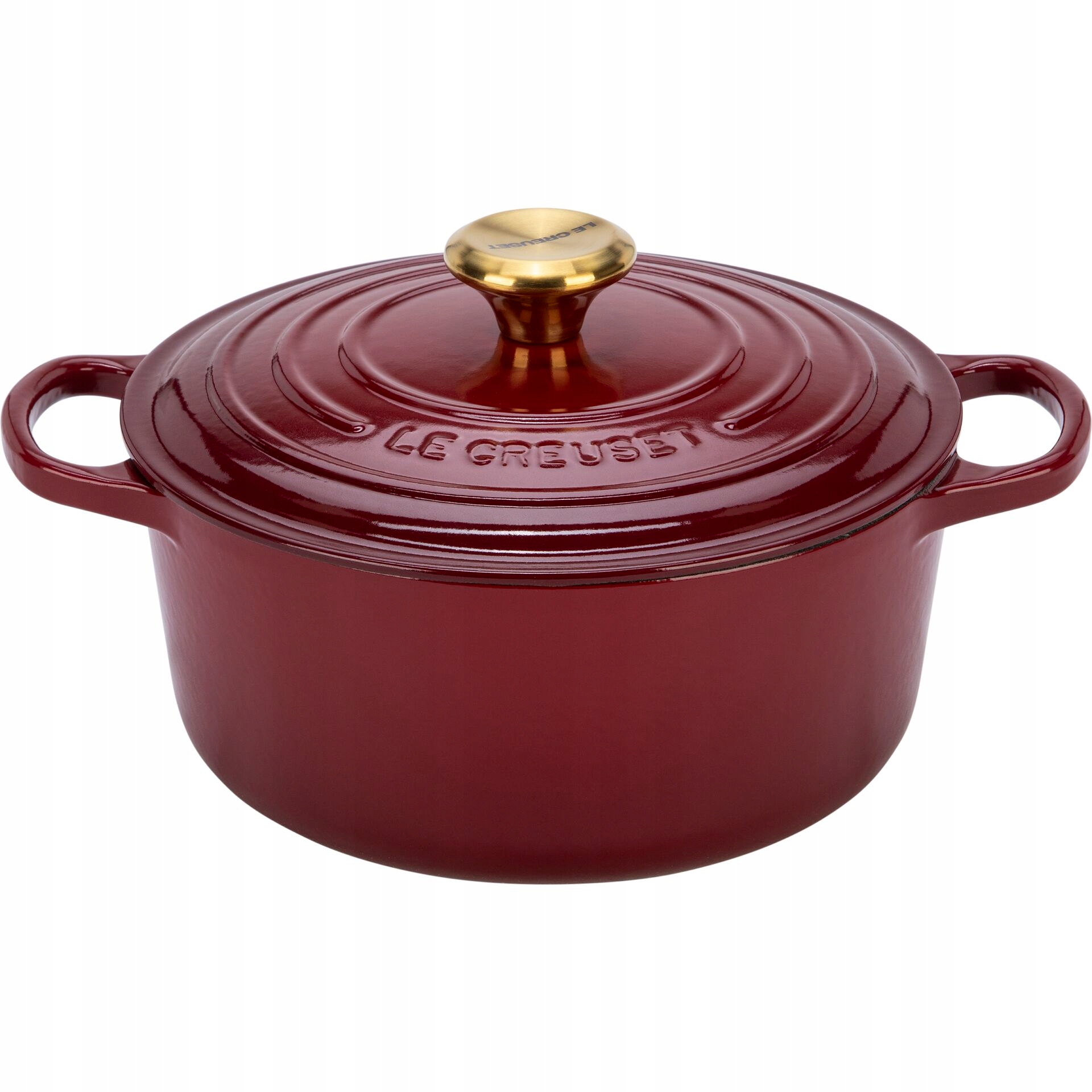 Le Creuset Signature Bräter kolo 24 cm rot