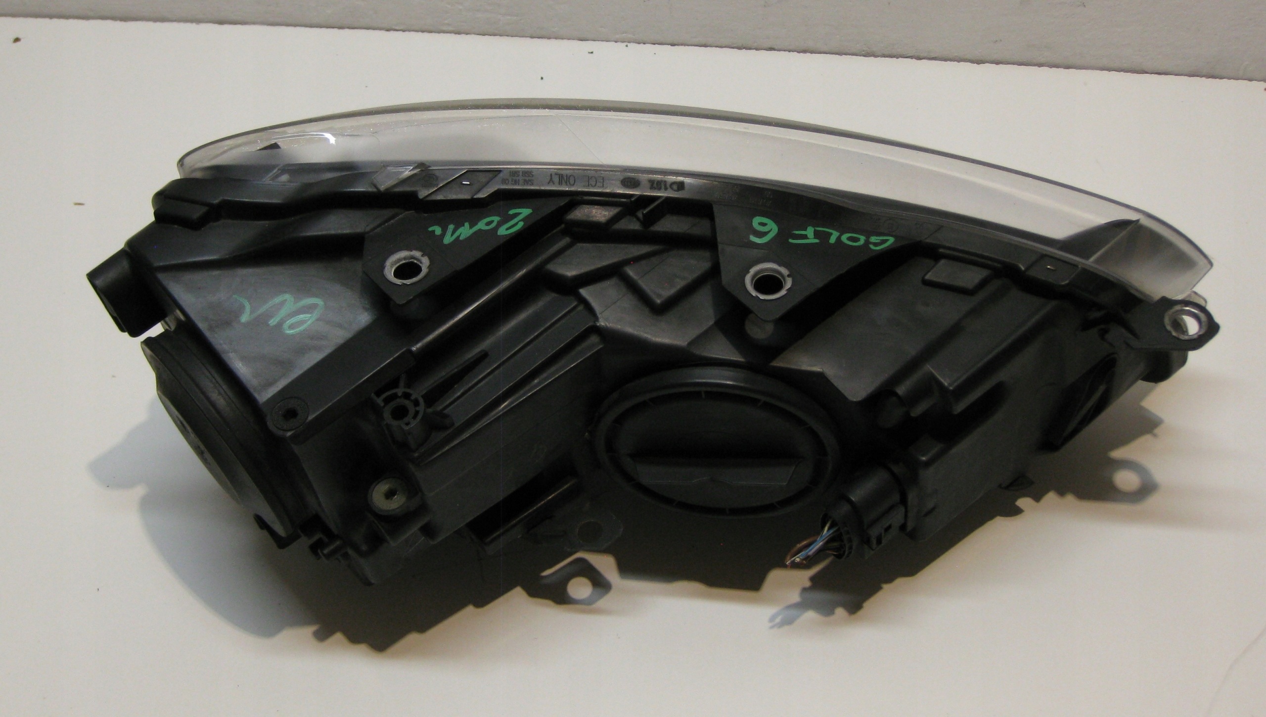 VW GOLF VI KOMBI 11R REFLEKTOR light left front BI-XENON DYNAMIC 5K1941751D