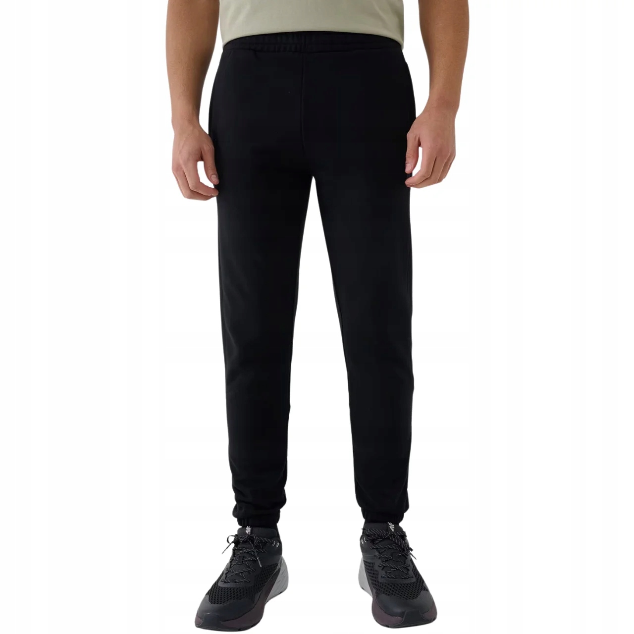 Spodnie Męskie 4F Dresowe Sportowe Joggery Dresy Nieocieplone Bawełna M