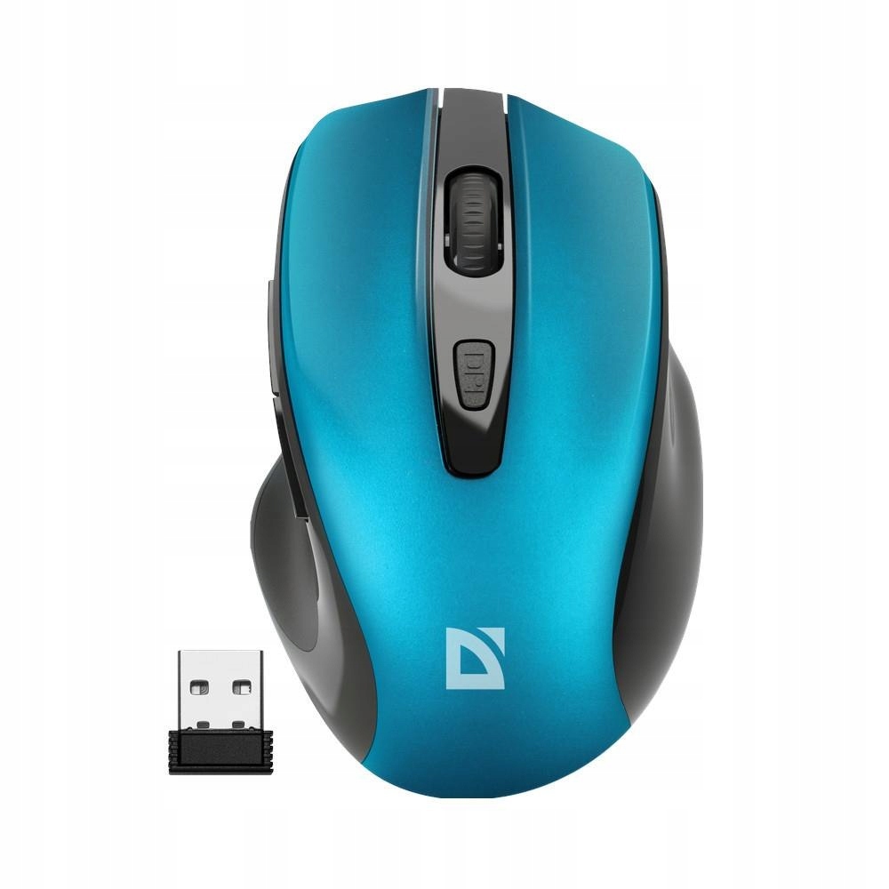 Mysz bezprzewodowa Defender Prime MB-053 optyczna bezklikowa silent 1600dpi