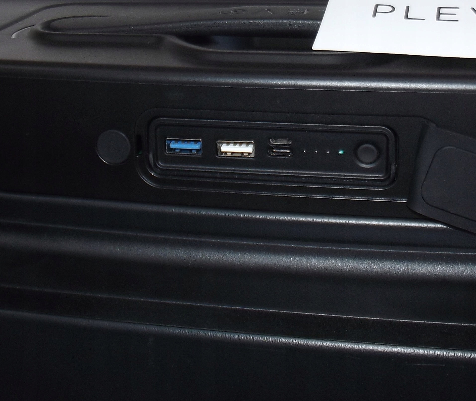 WALIZKA PLEVO UP 105,6L POWERBANK ZAMEK TSA Marka inna