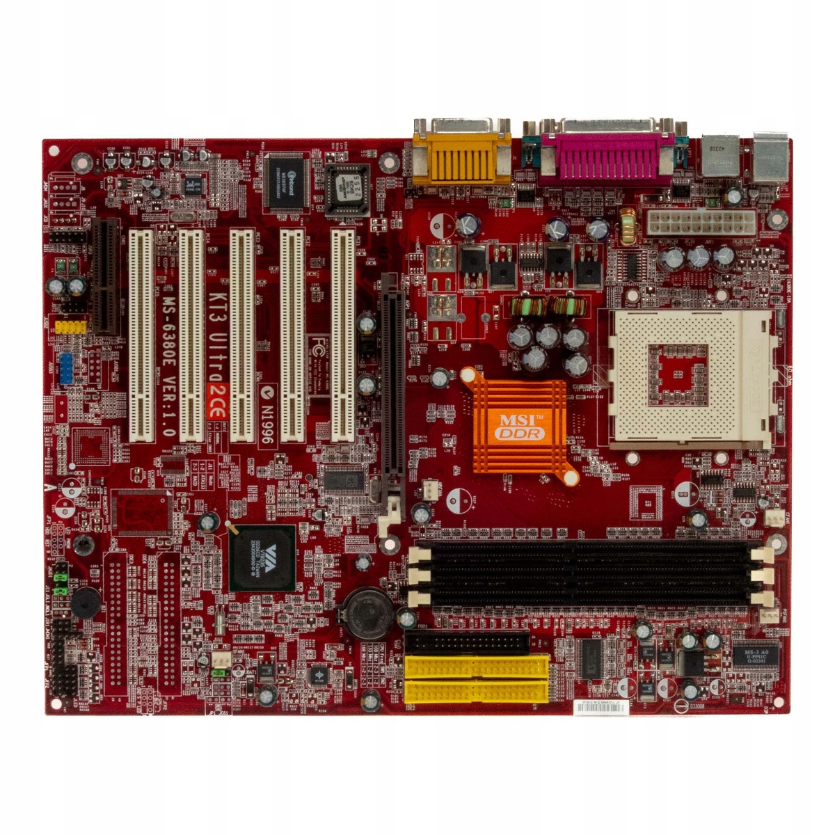 Msi MS-6380E KT3 ULTRA2 PGA462 3x Ddr Agp 5x Pci Cnr