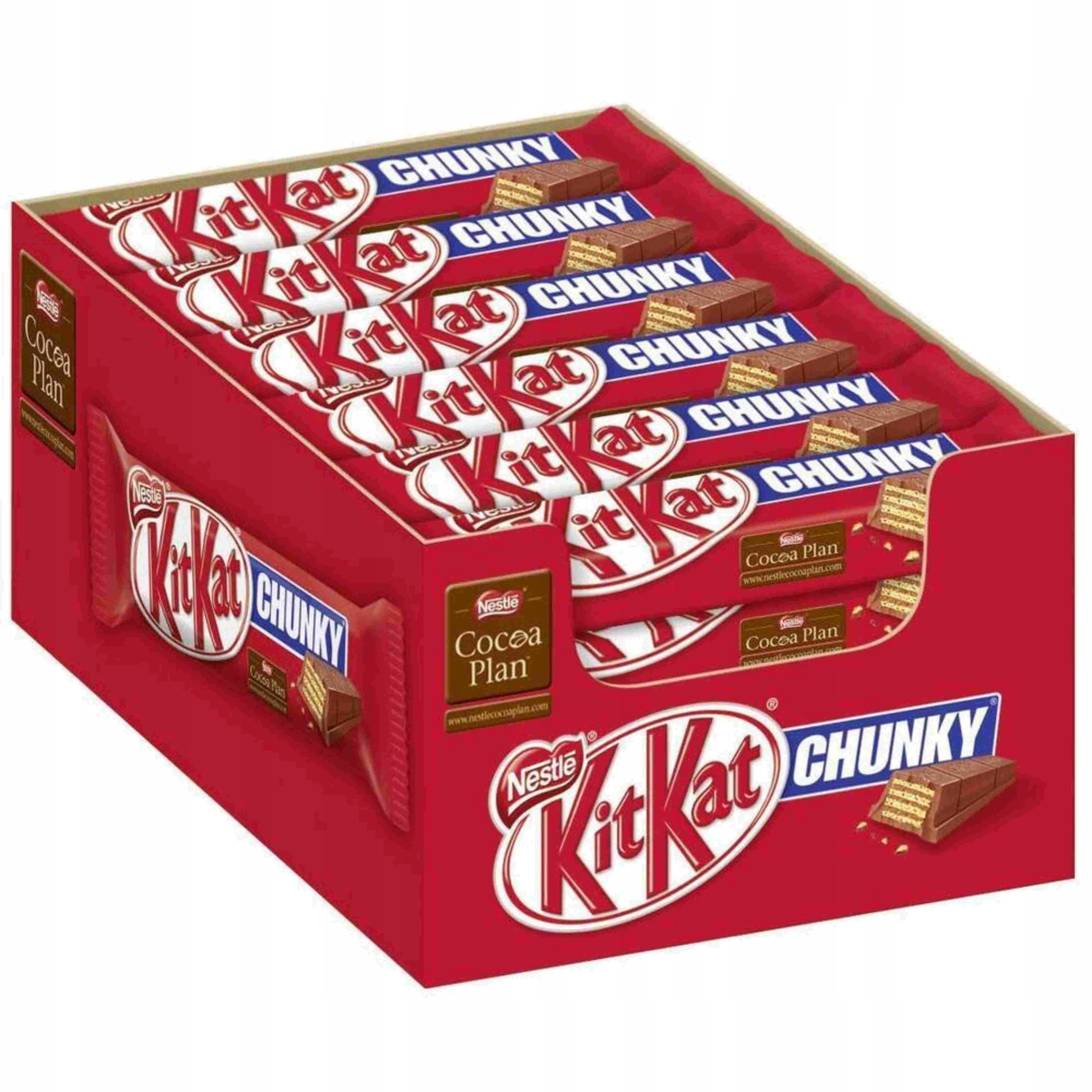 Tyčinka KitKat Chunky 40g 24 kusů