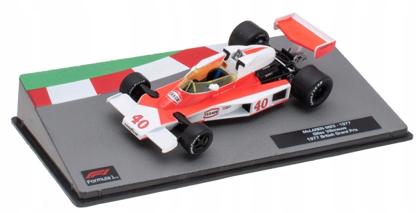 Mclaren M23 1977 Gilles Villeneuve 1:43 Ixo